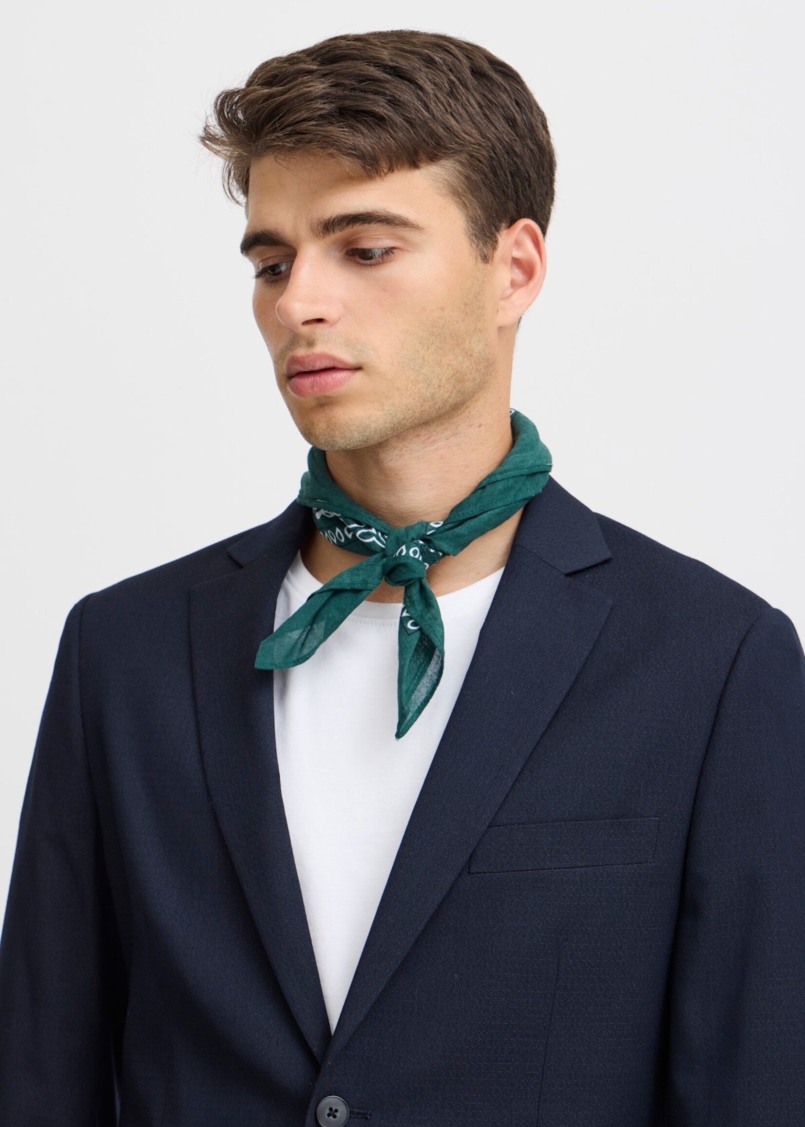 Casual Friday Casual Friday Blazer Boris Ribstop - Bleu Marine Foncé