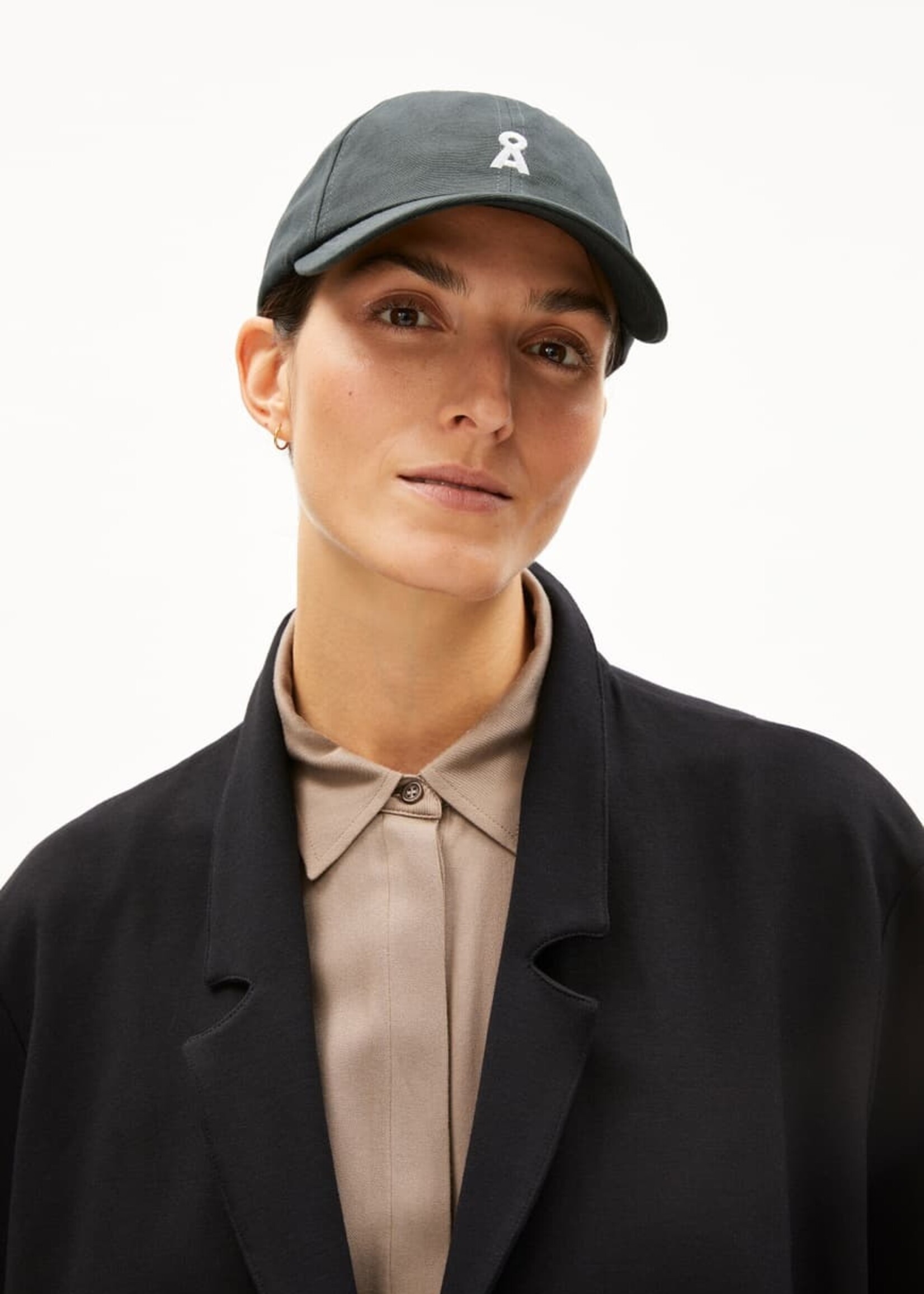 Armedangels Armedangels Yenaas Bold Cap - Space Steel