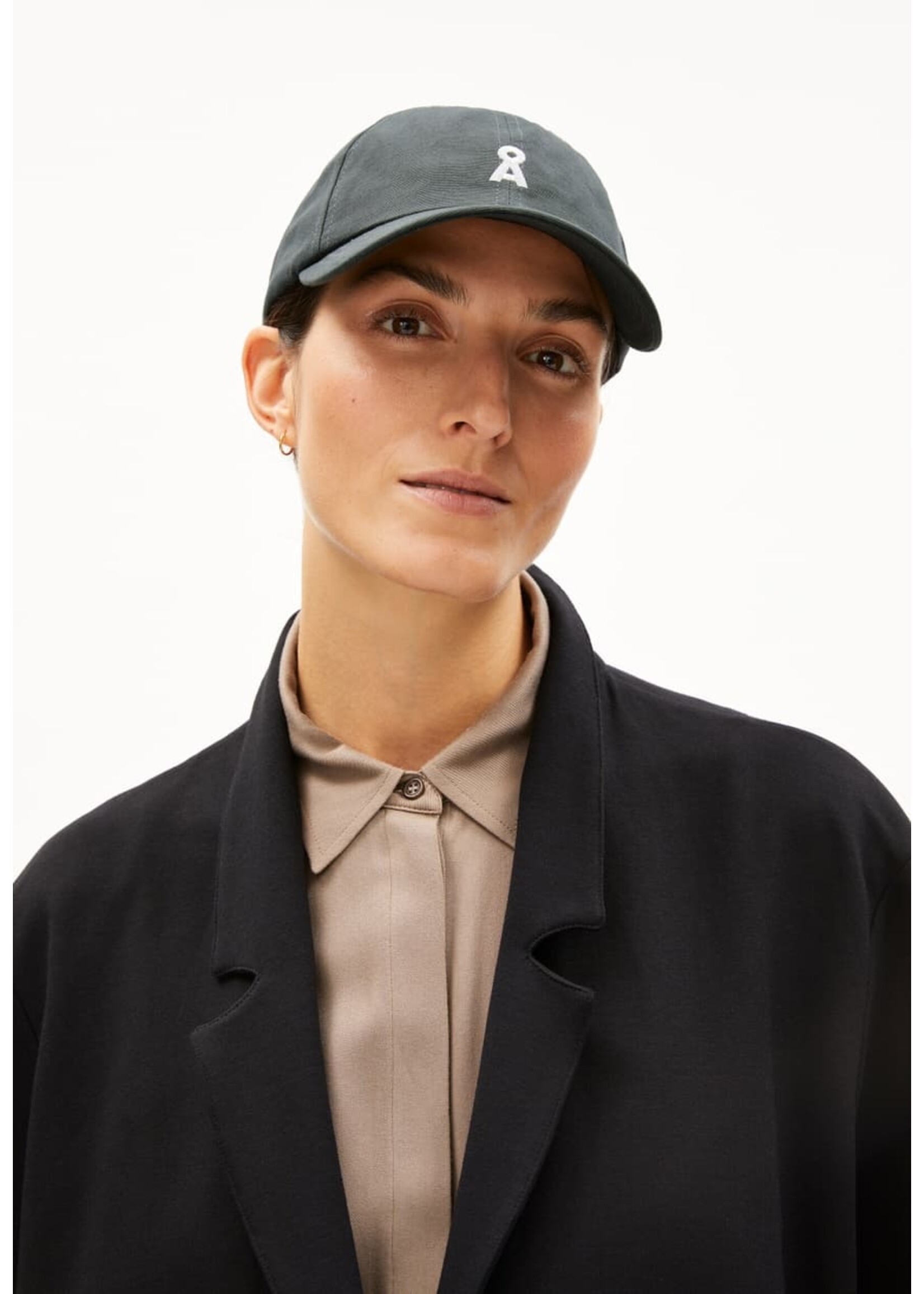 Armedangels Armedangels Yenaas Bold Cap - Space Steel