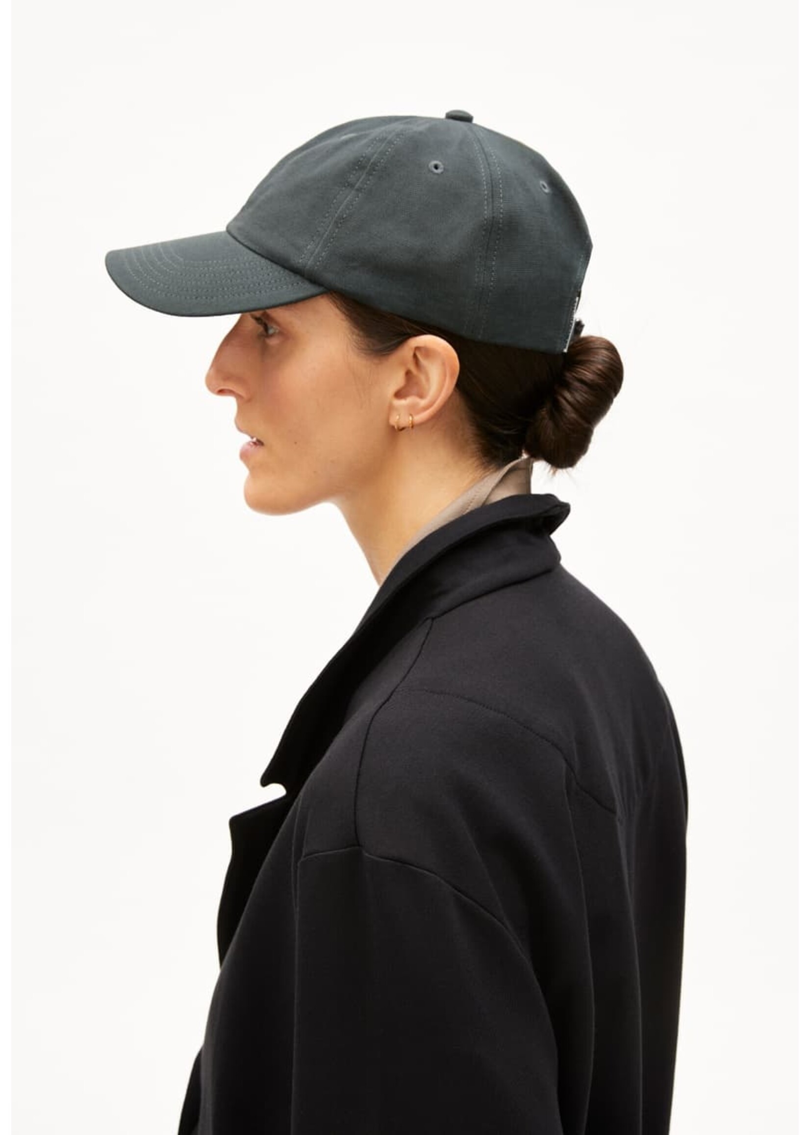 Armedangels Armedangels Casquette Yenaas Bold - Acier Spatial