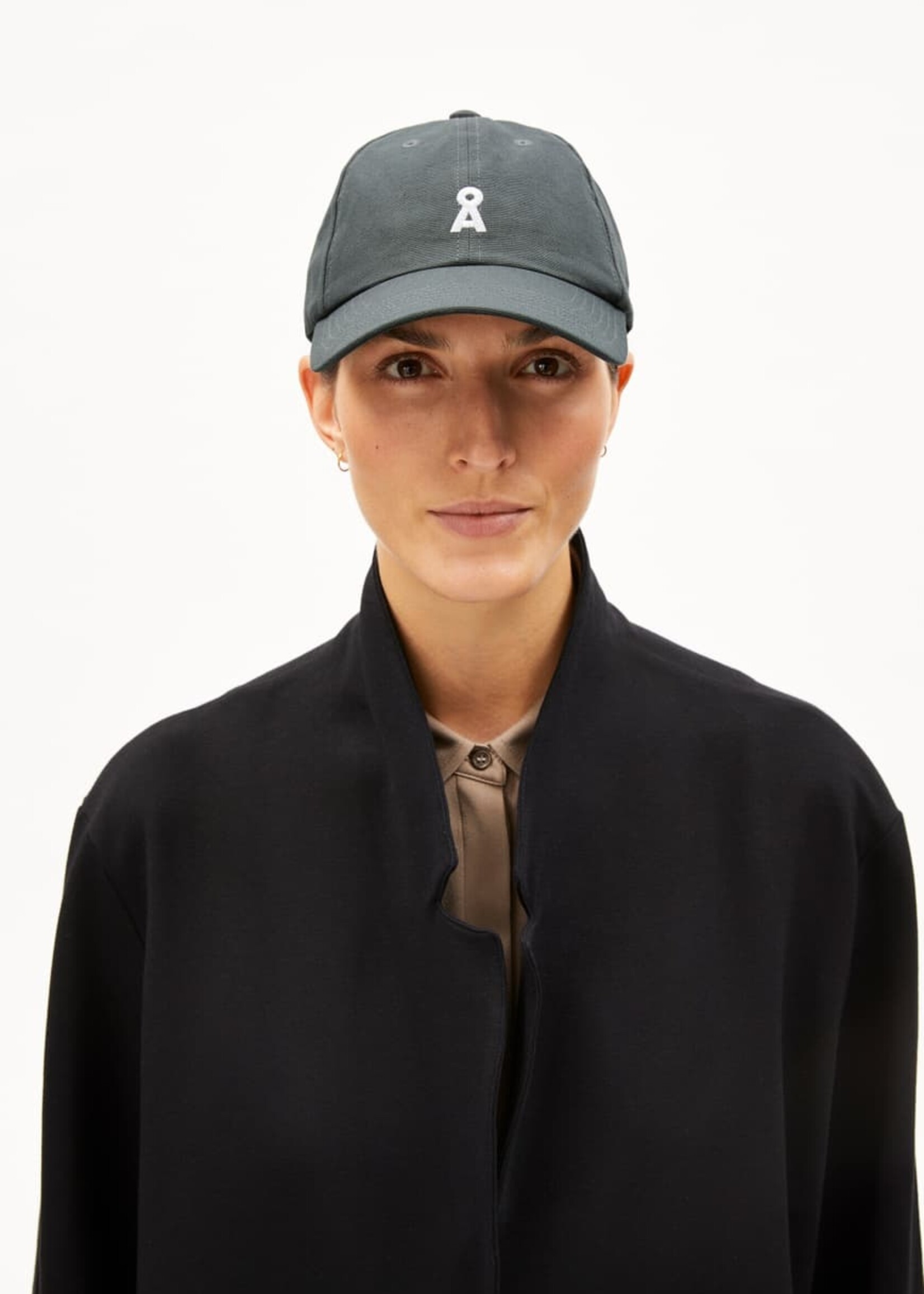 Armedangels Armedangels Yenaas Bold Cap - Space Steel