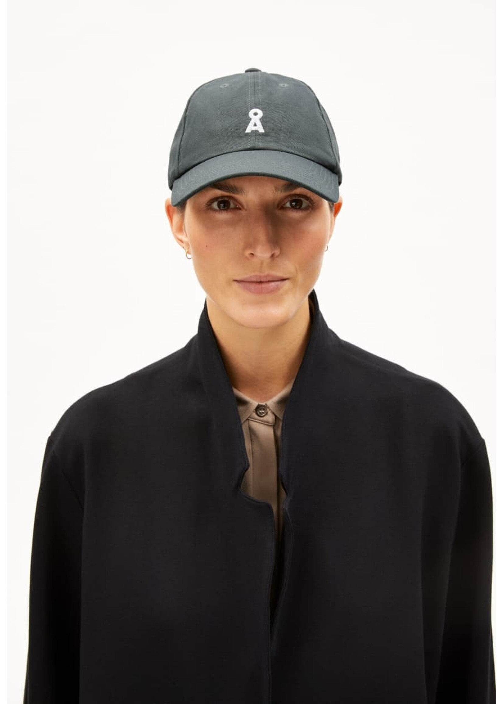Armedangels Armedangels Yenaas Bold Cap - Space Steel