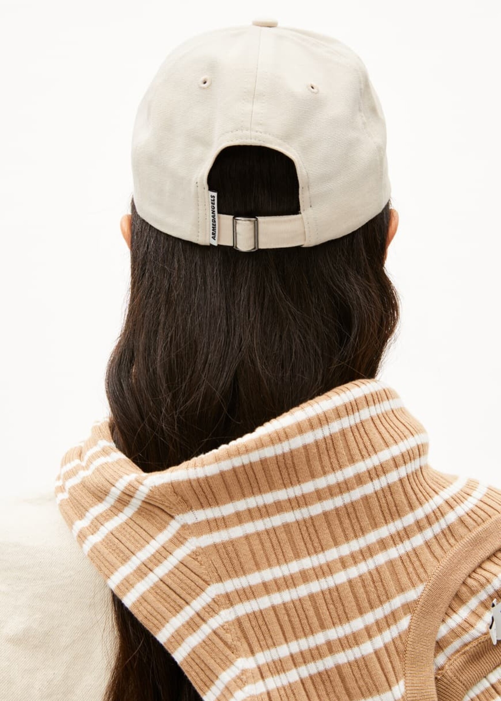 Armedangels Armedangels Casquette Yenaas Bold - Lait D'avoine / Lavande Clair