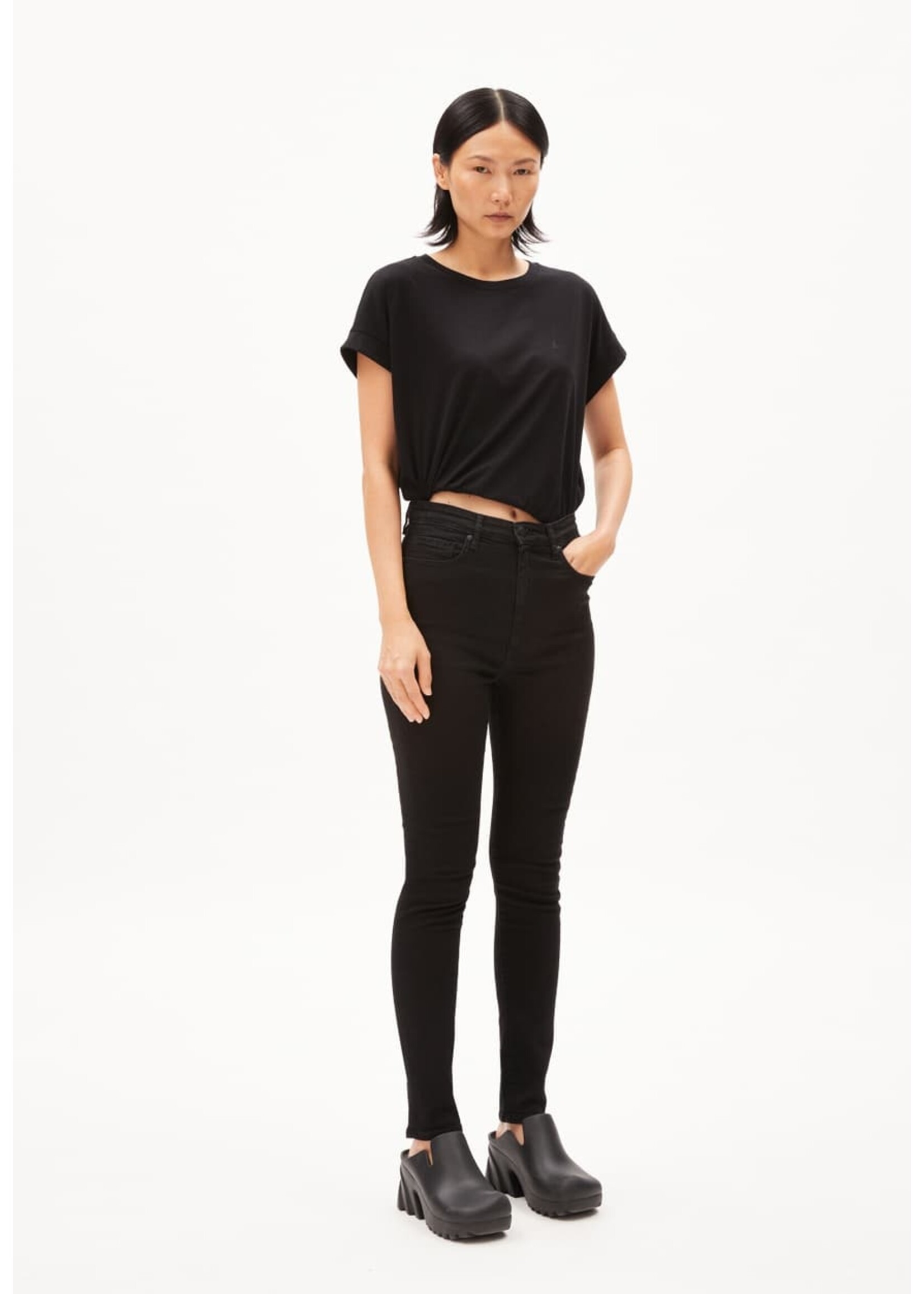 Armedangels Armedangels T-shirt Idaara - Noir