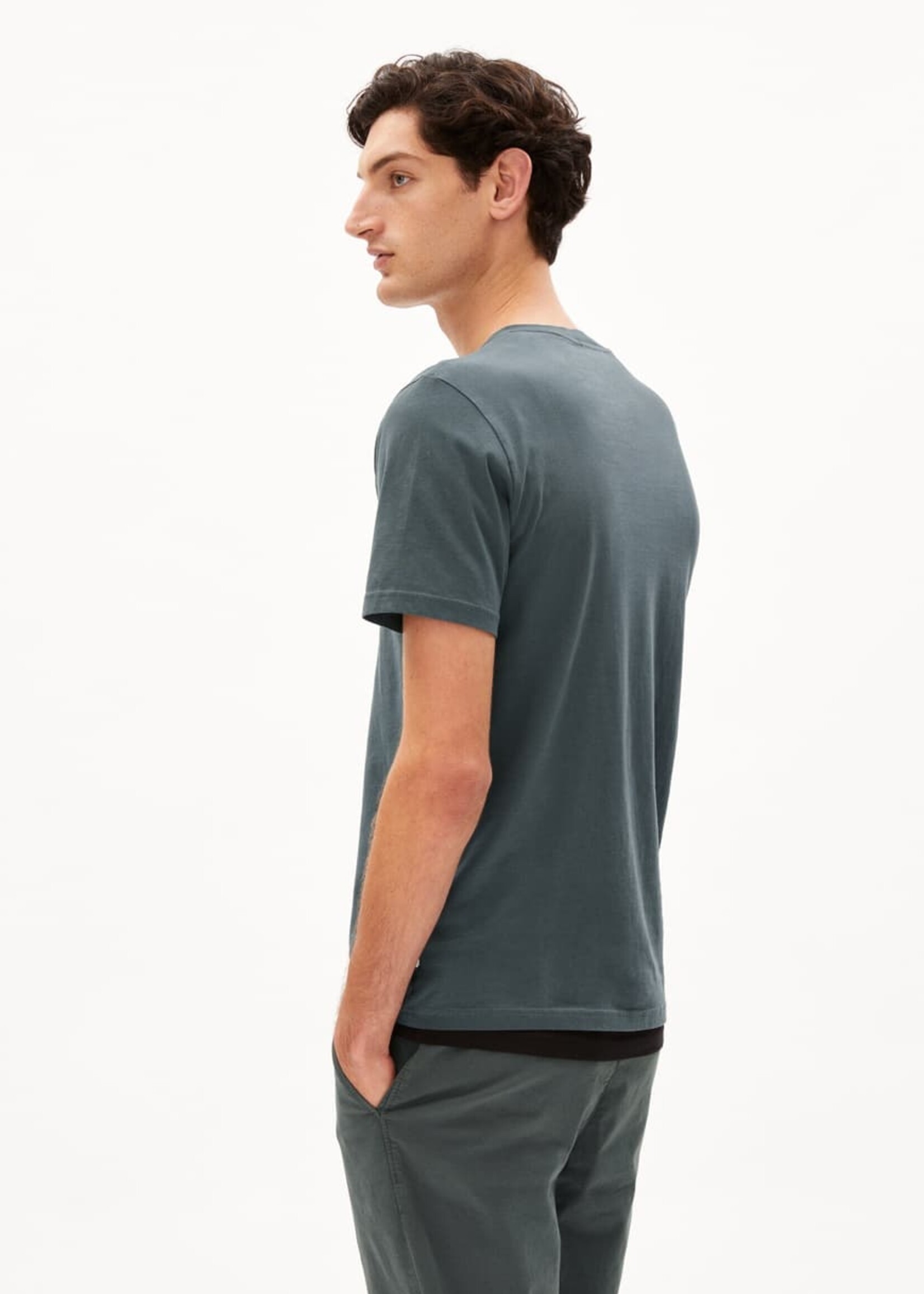 Armedangels Armedangels Jaames T-Shirt - Space Steel