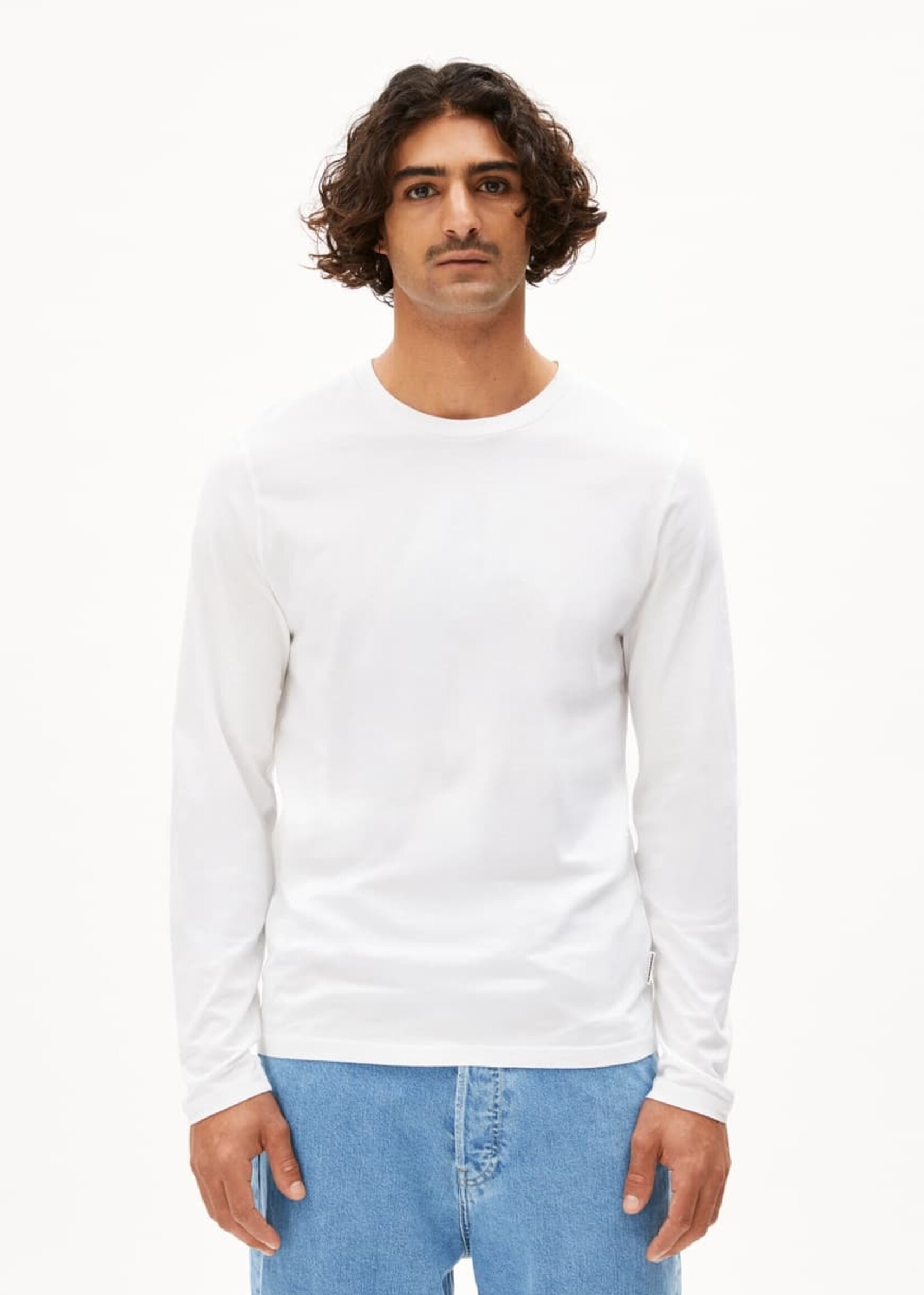 Armedangels Armedangels Jaames Longsleeve Shirt - White
