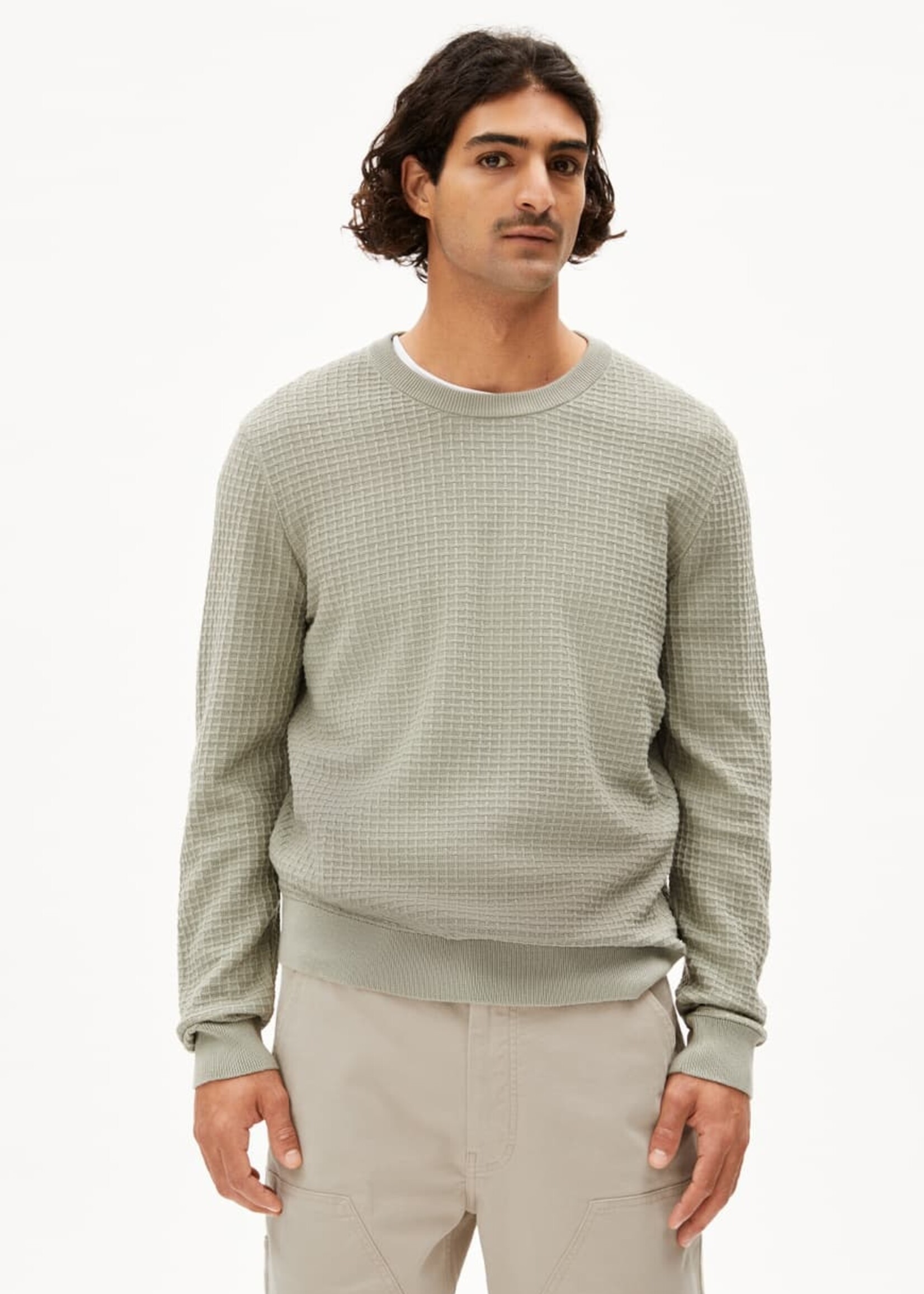 Armedangels Armedangels Graanmo Sweater - Seagreen