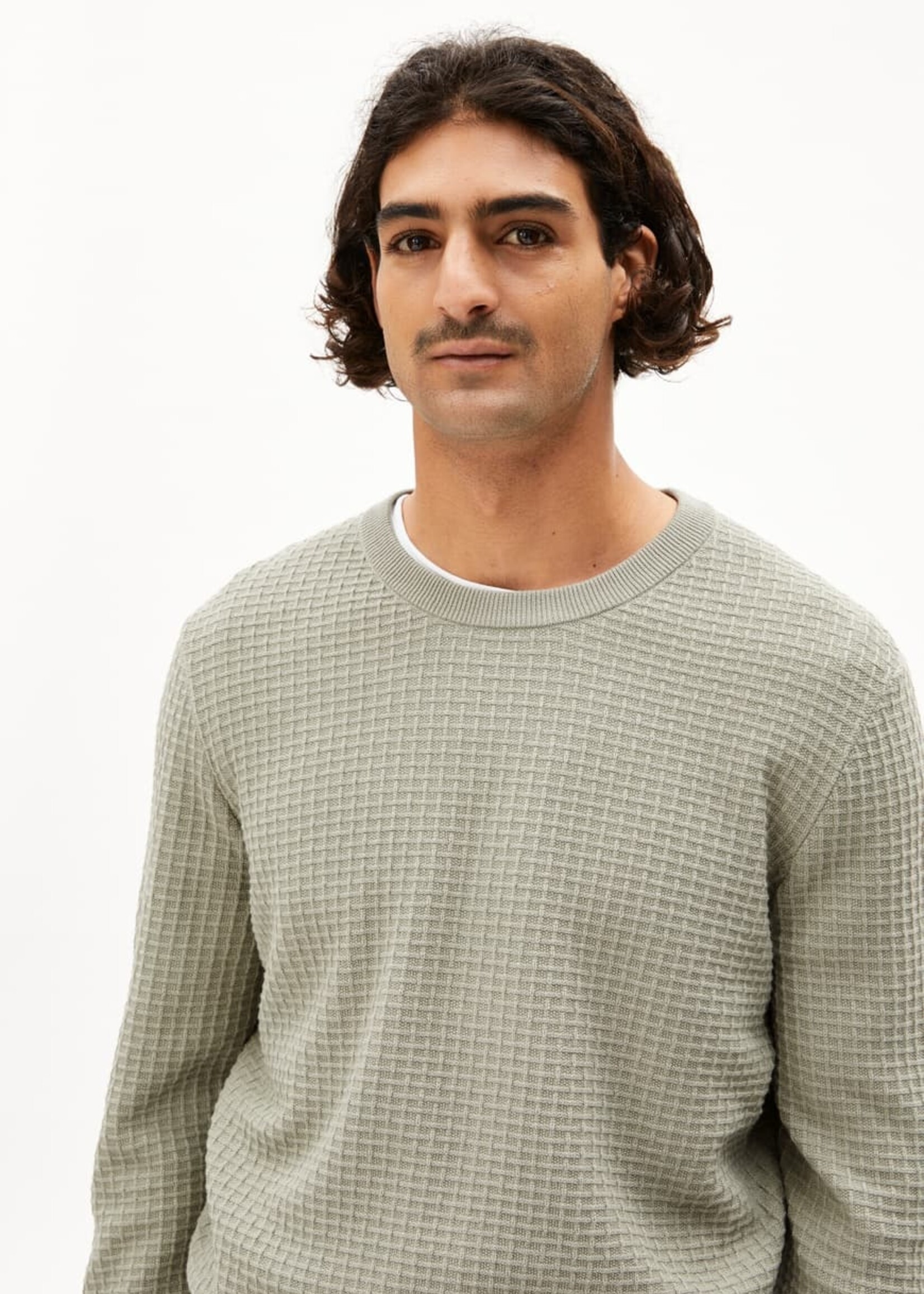 Armedangels Armedangels Graanmo Sweater - Seagreen
