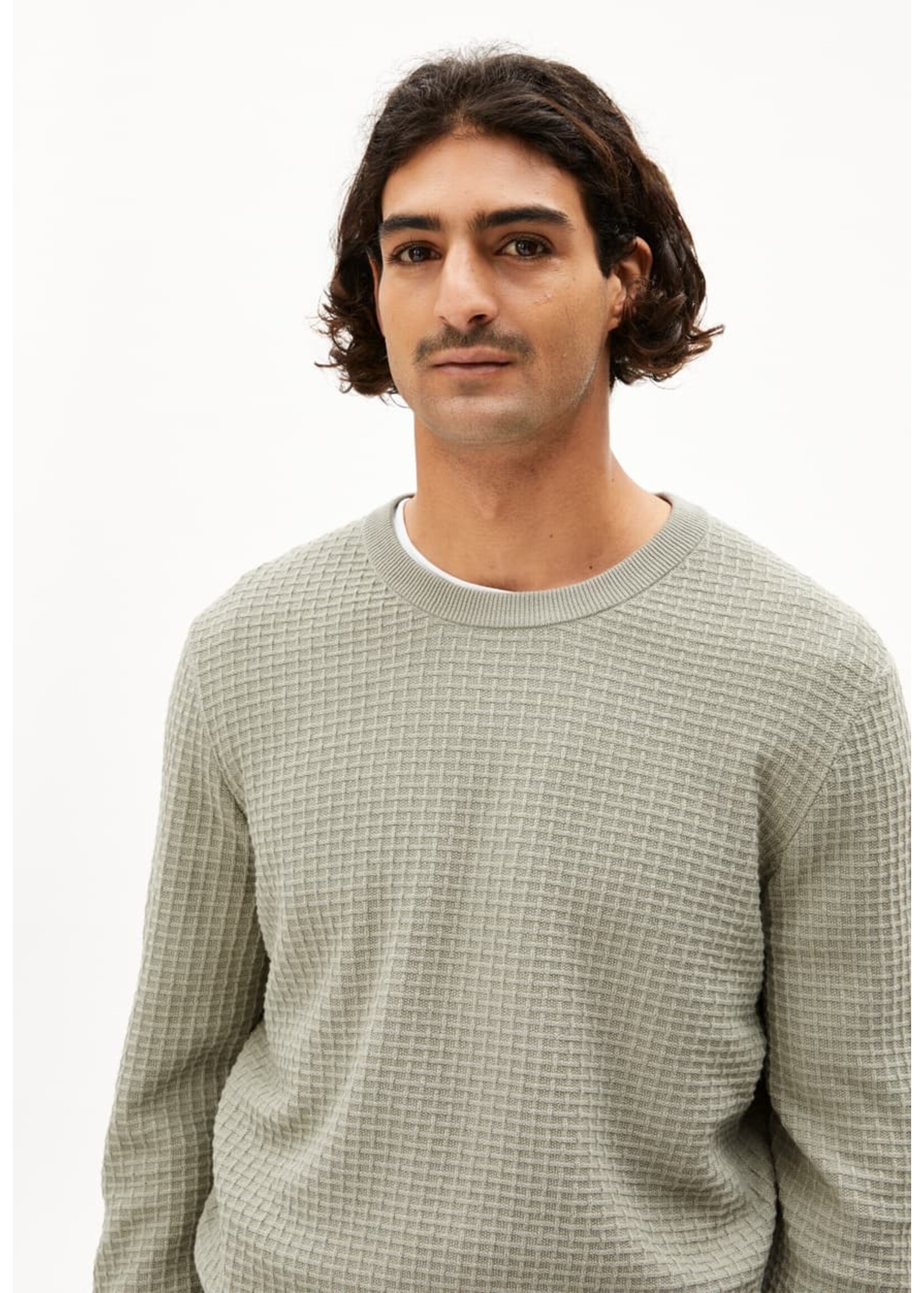 Armedangels Armedangels Graanmo Sweater - Seagreen