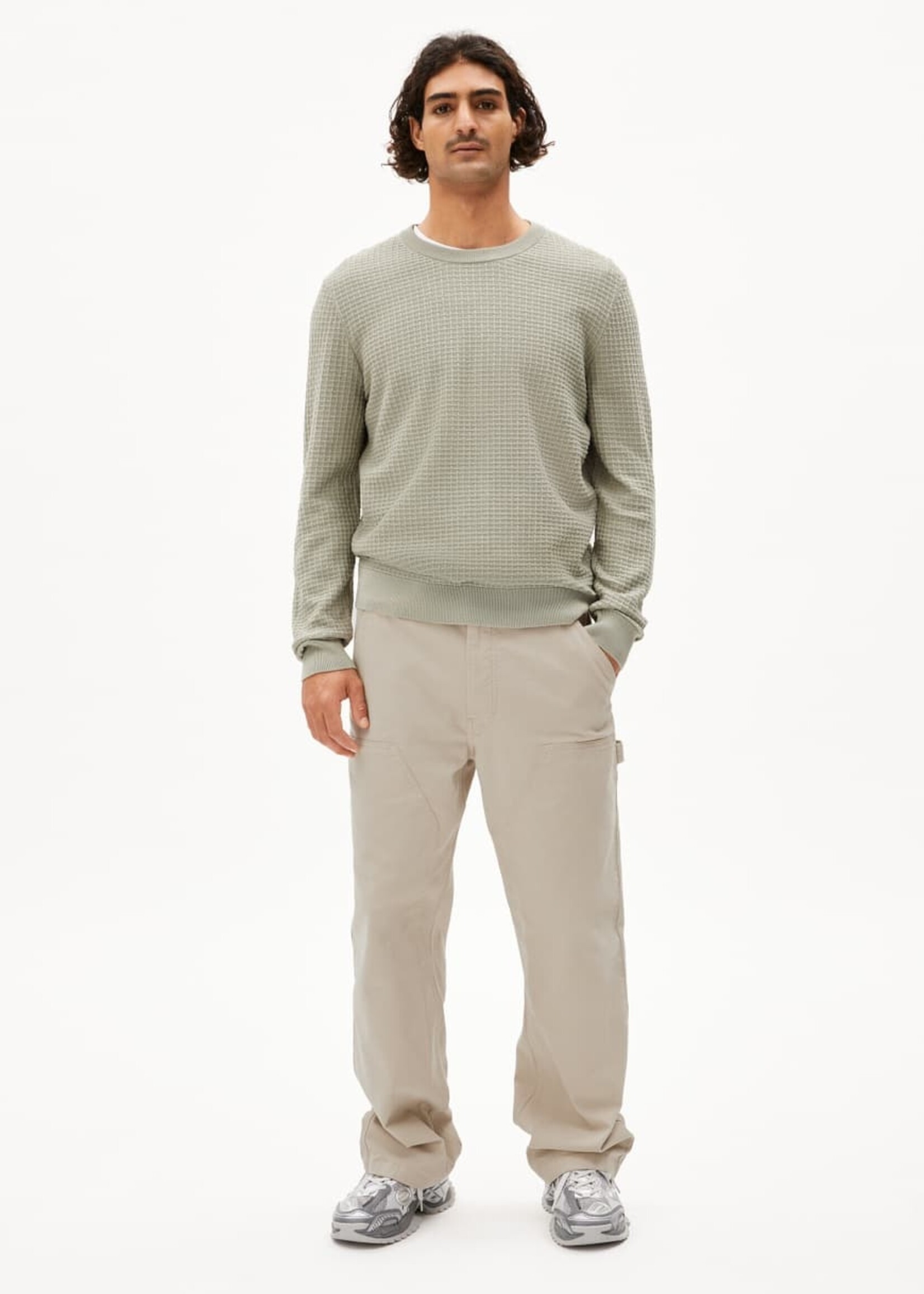 Armedangels Armedangels Graanmo Sweater - Seagreen