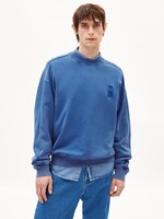 Armedangels Armedangels Emaal Crewneck GMT Dye Sweatshirt - Dynamo Blue Washed