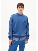 Armedangels Armedangels Sweat-Shirt Ras Du Cou GMT Dye d'Emaal - Bleu Délavé Dynamo