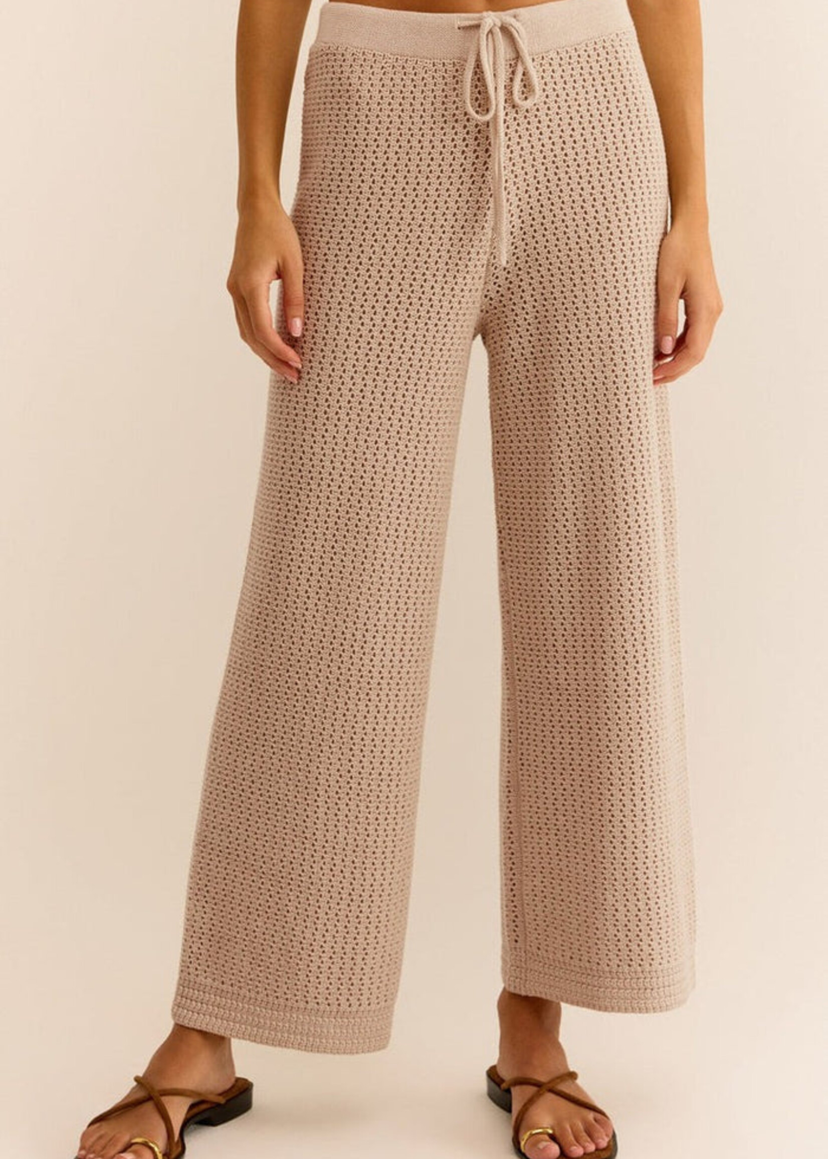 Z-Supply Z-Supply Pantalon En Crochet Costa - Naturel