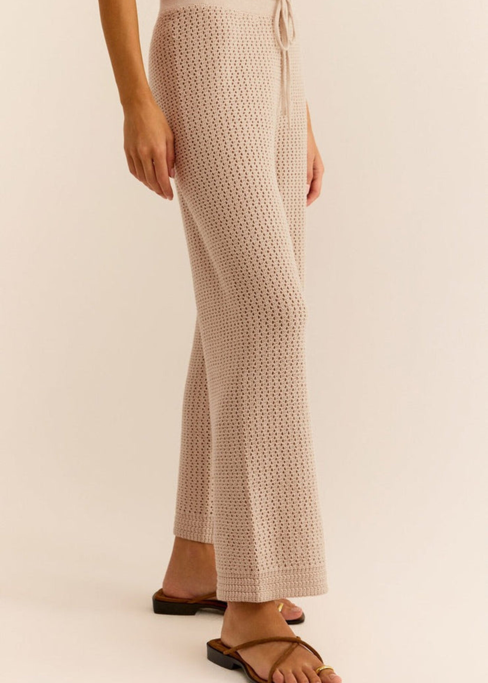 Z-Supply Z-Supply Pantalon En Crochet Costa - Naturel