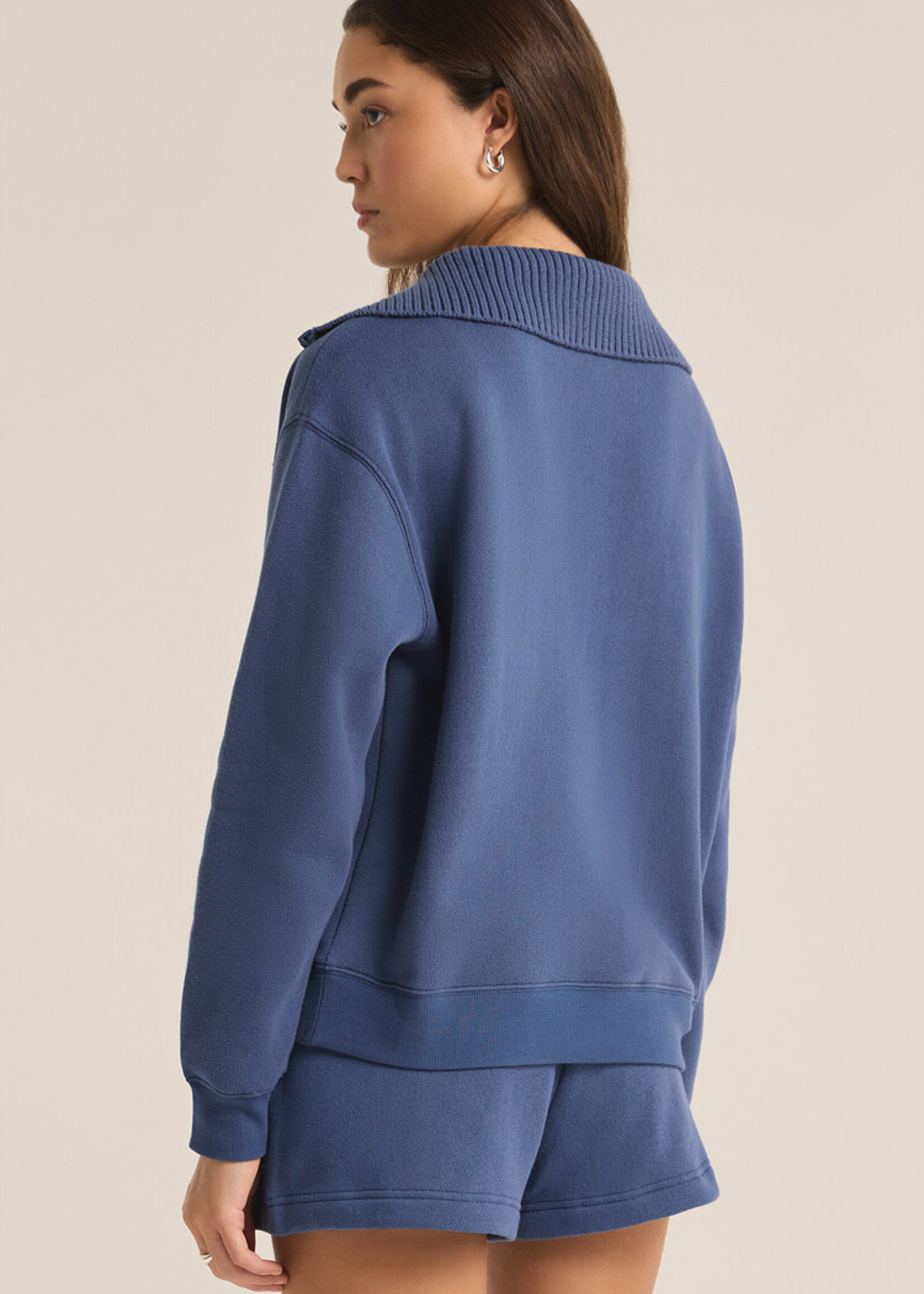 Z-Supply Z-Supply Sonata Fleece Sweatshirt - True Navy