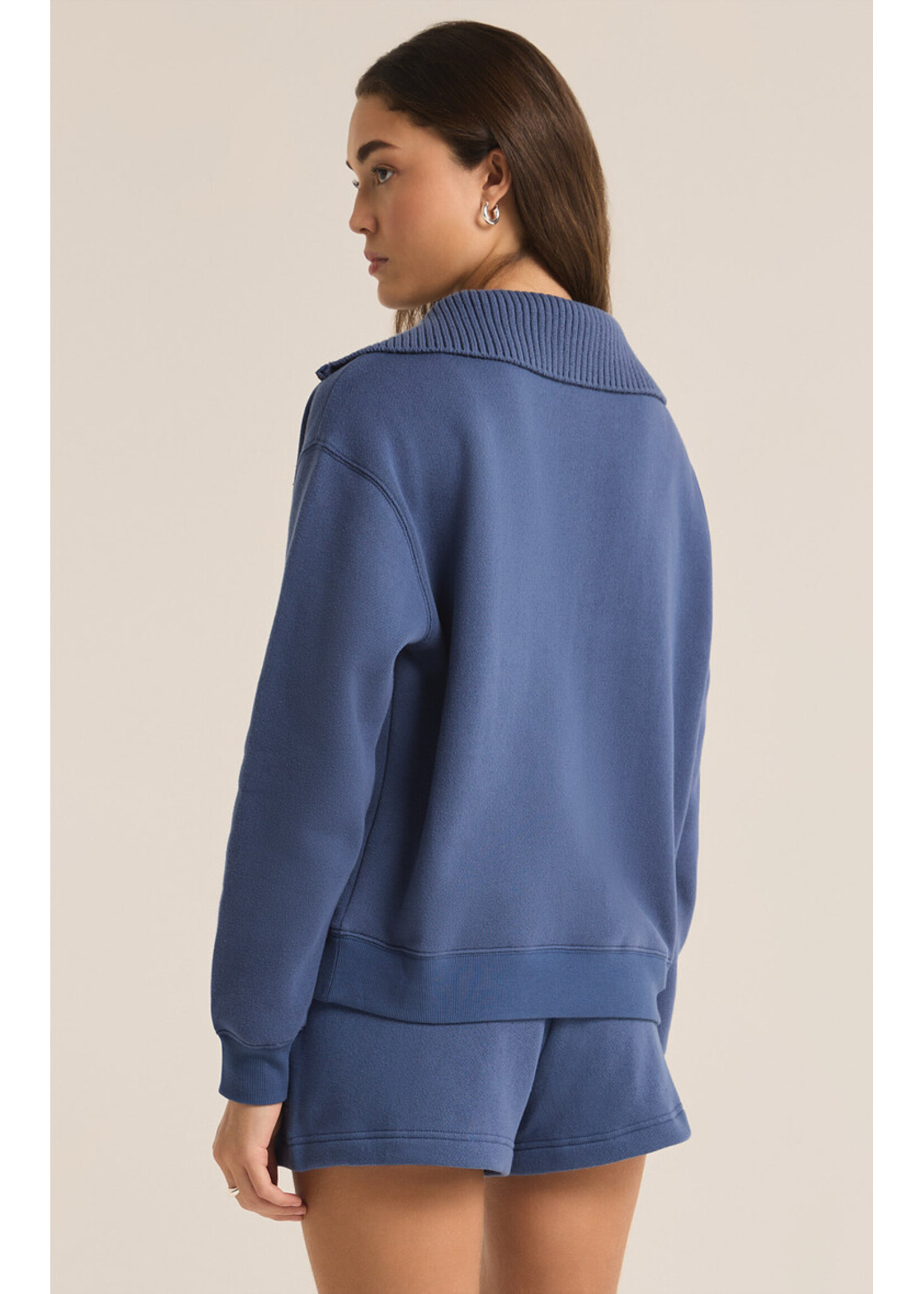 Z-Supply Z-Supply Sonata Fleece Sweatshirt - True Navy