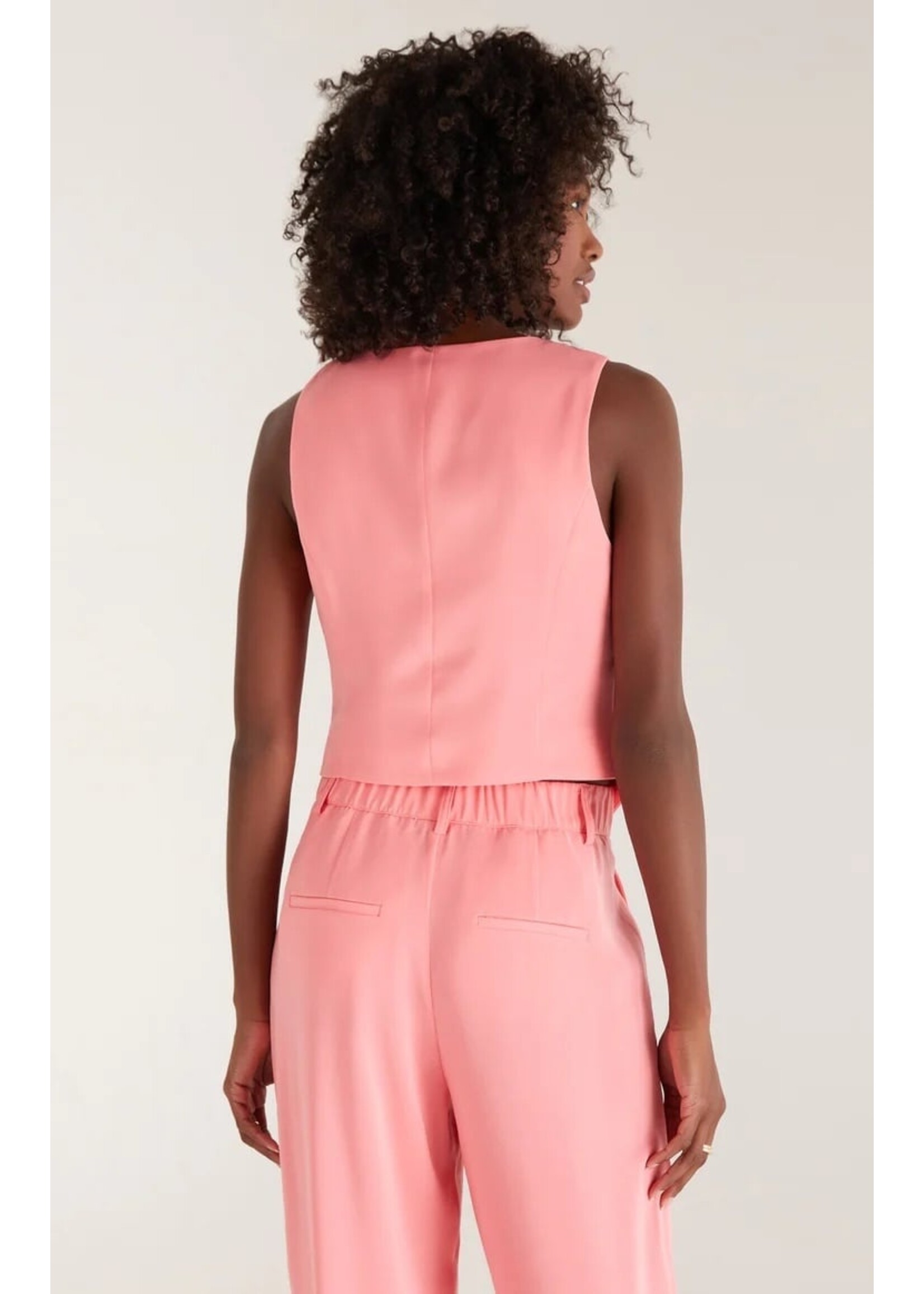 Z-Supply Z-Supply Gilet En Sergé Elanor - Corail Sunkist