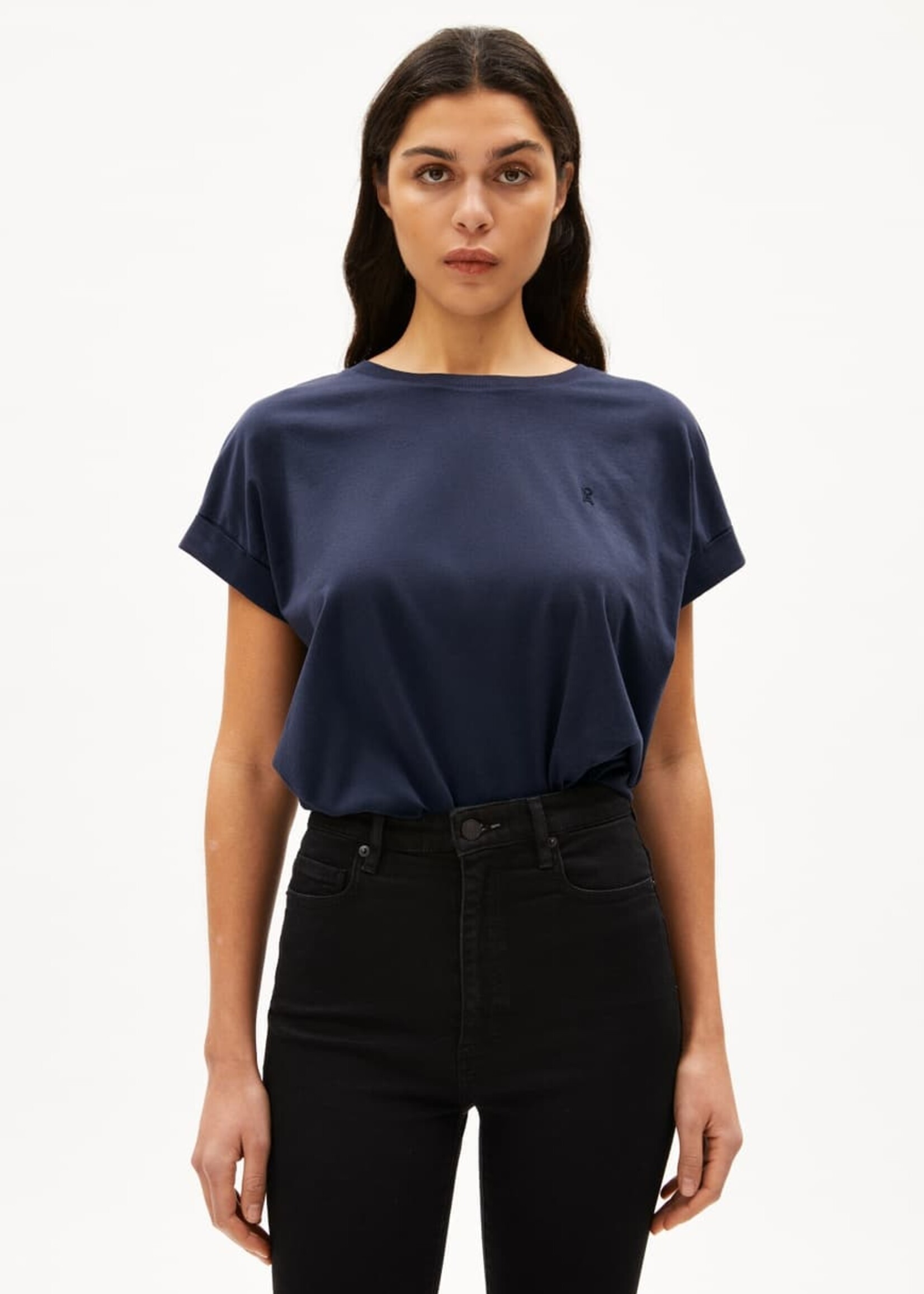 Armedangels Armedangels Idaara T-Shirt - Night Sky