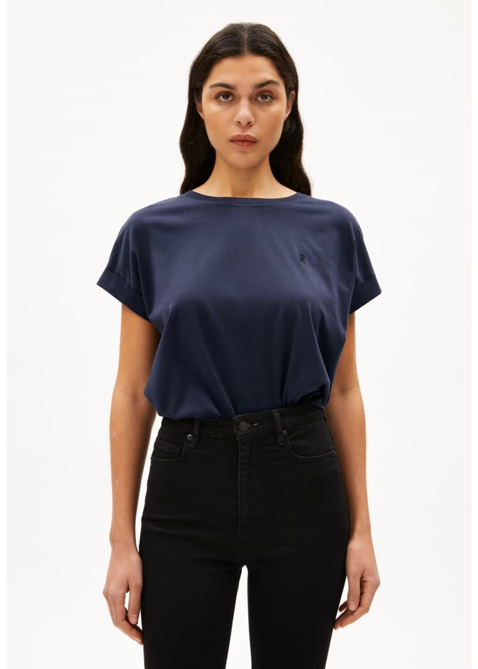 Armedangels Armedangels Idaara T-Shirt - Night Sky