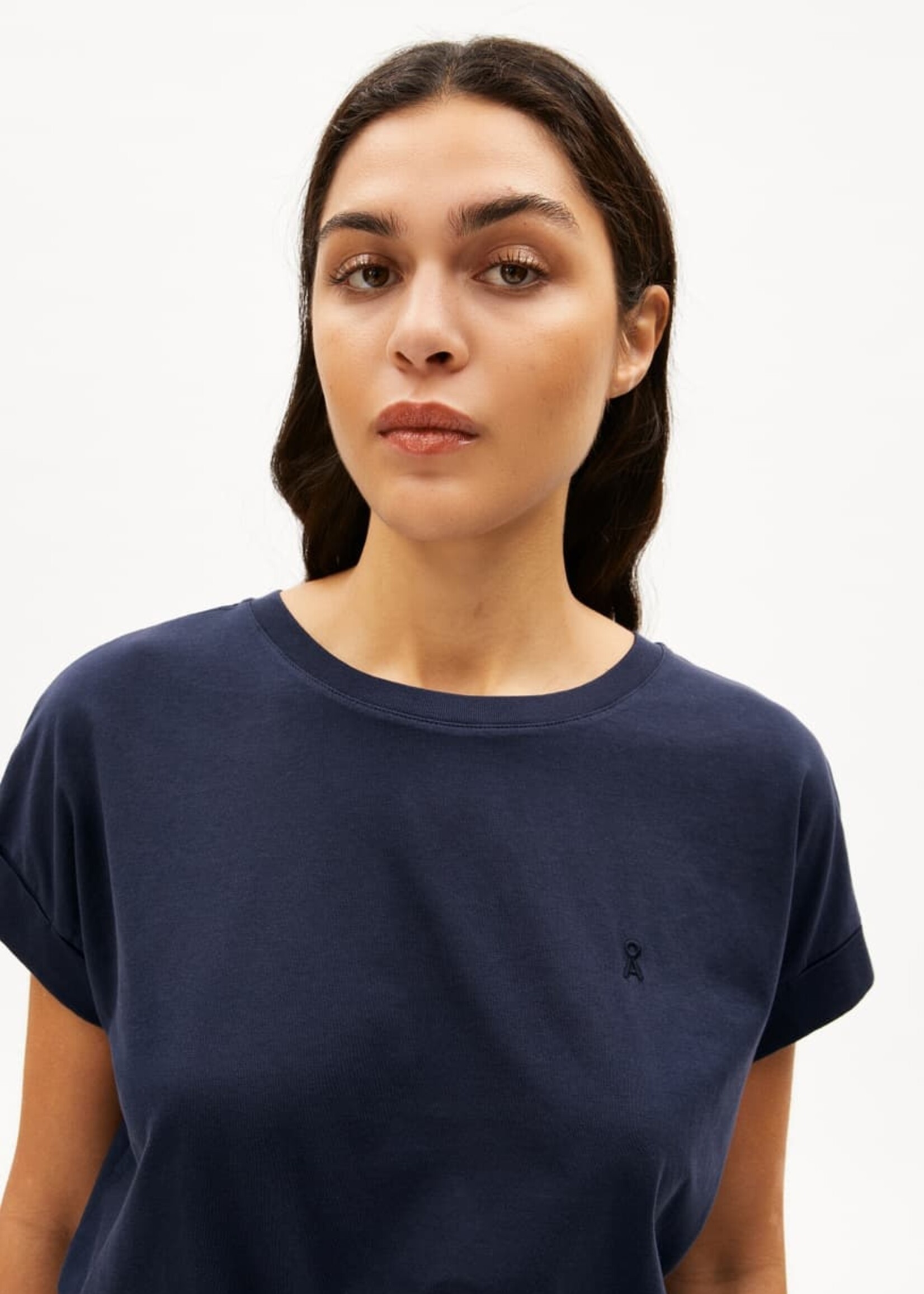 Armedangels Armedangels T-Shirt Idaara - Ciel Nocturne