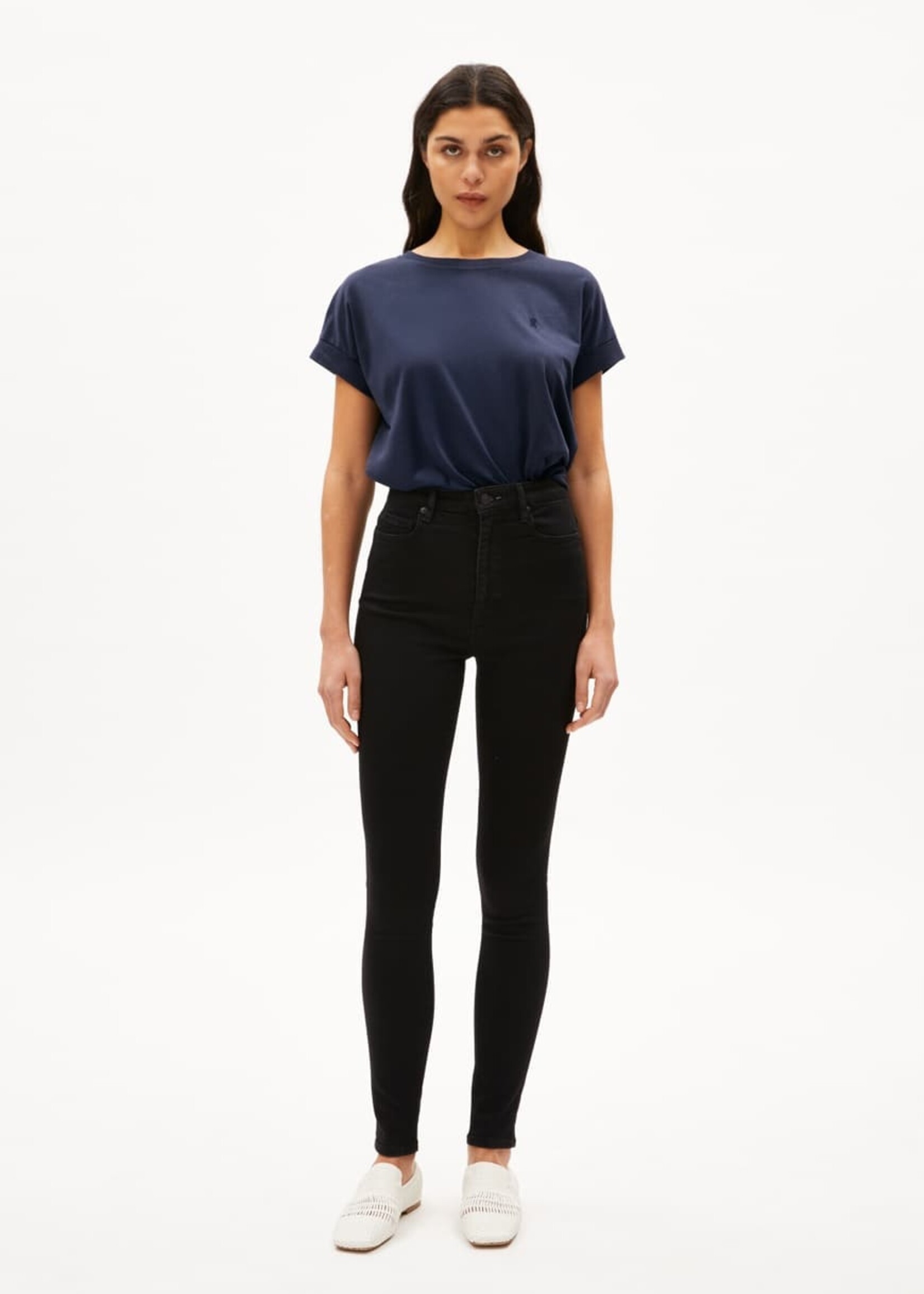 Armedangels Armedangels Idaara T-Shirt - Night Sky
