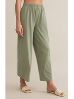 Z-Supply Z-Supply Scout Jersey Crop Flare Pants - Avocado