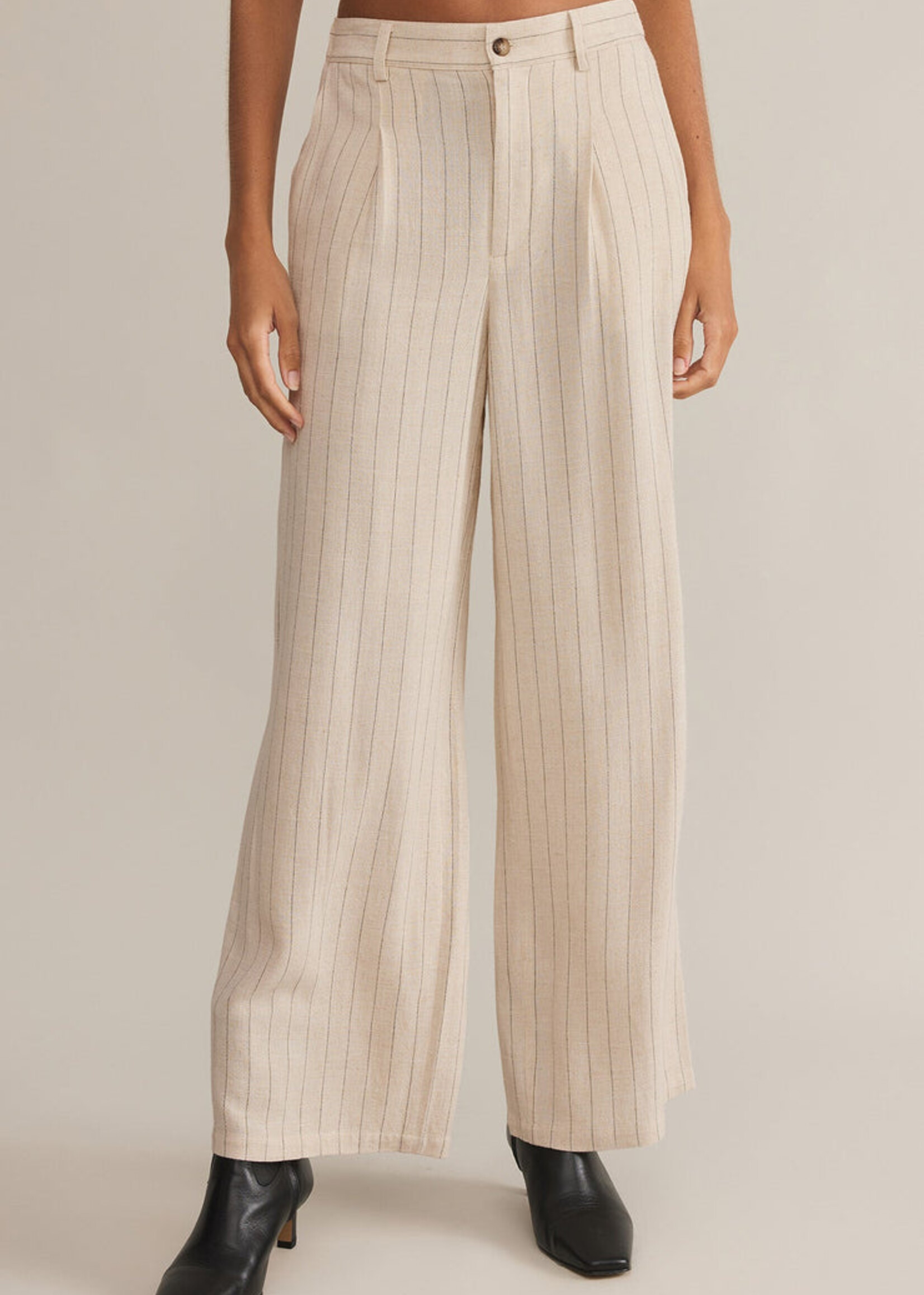 Z-Supply Z-Supply Pantalon À Rayures Fines Bennett - Flax