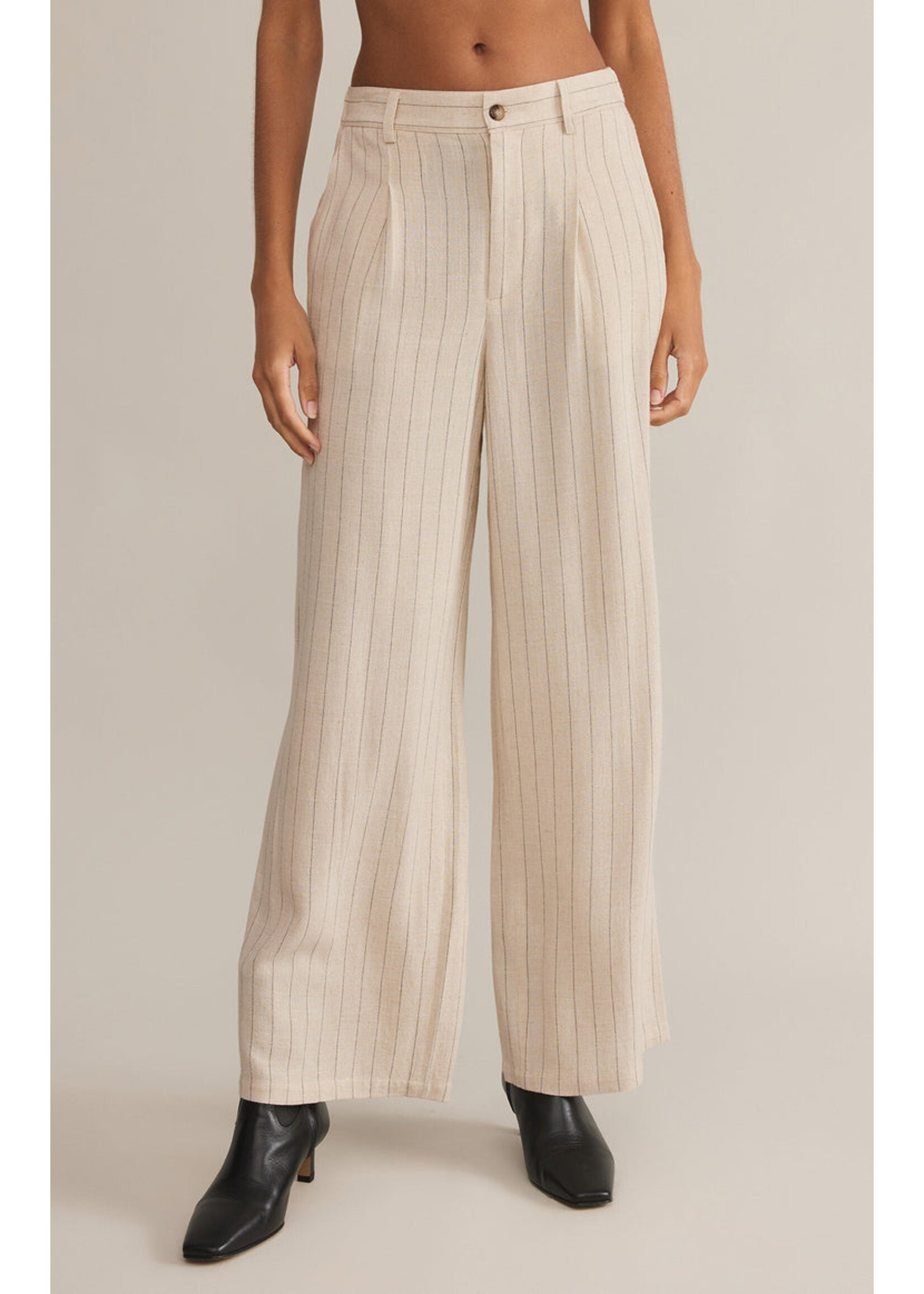 Z-Supply Z-Supply Pantalon À Rayures Fines Bennett - Flax
