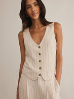 Z-Supply Z-Supply Belfort Pinstripe Vest - Flax