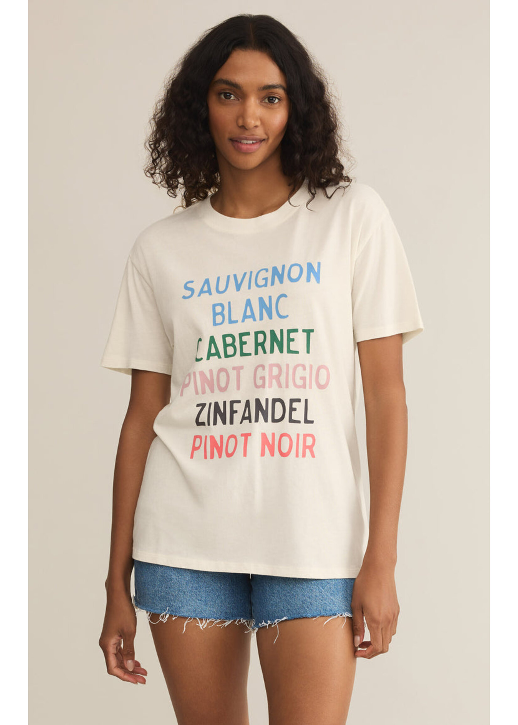 Z-Supply Z-Supply Vino Boyfriend Tee - Sea Salt