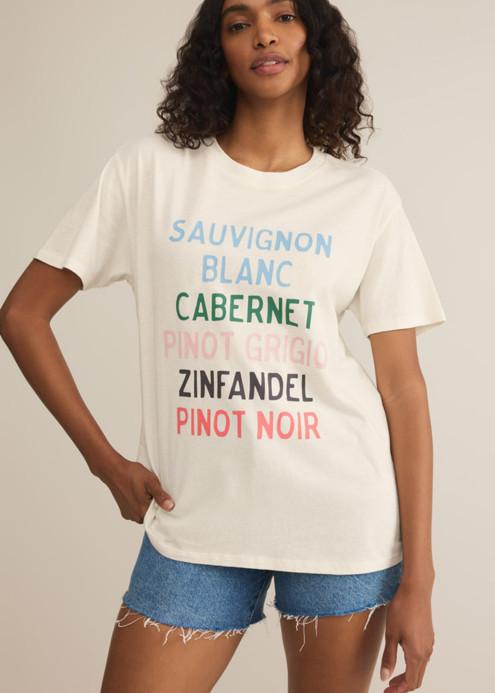 Z-Supply Z-Supply Vino Boyfriend Tee - Sea Salt