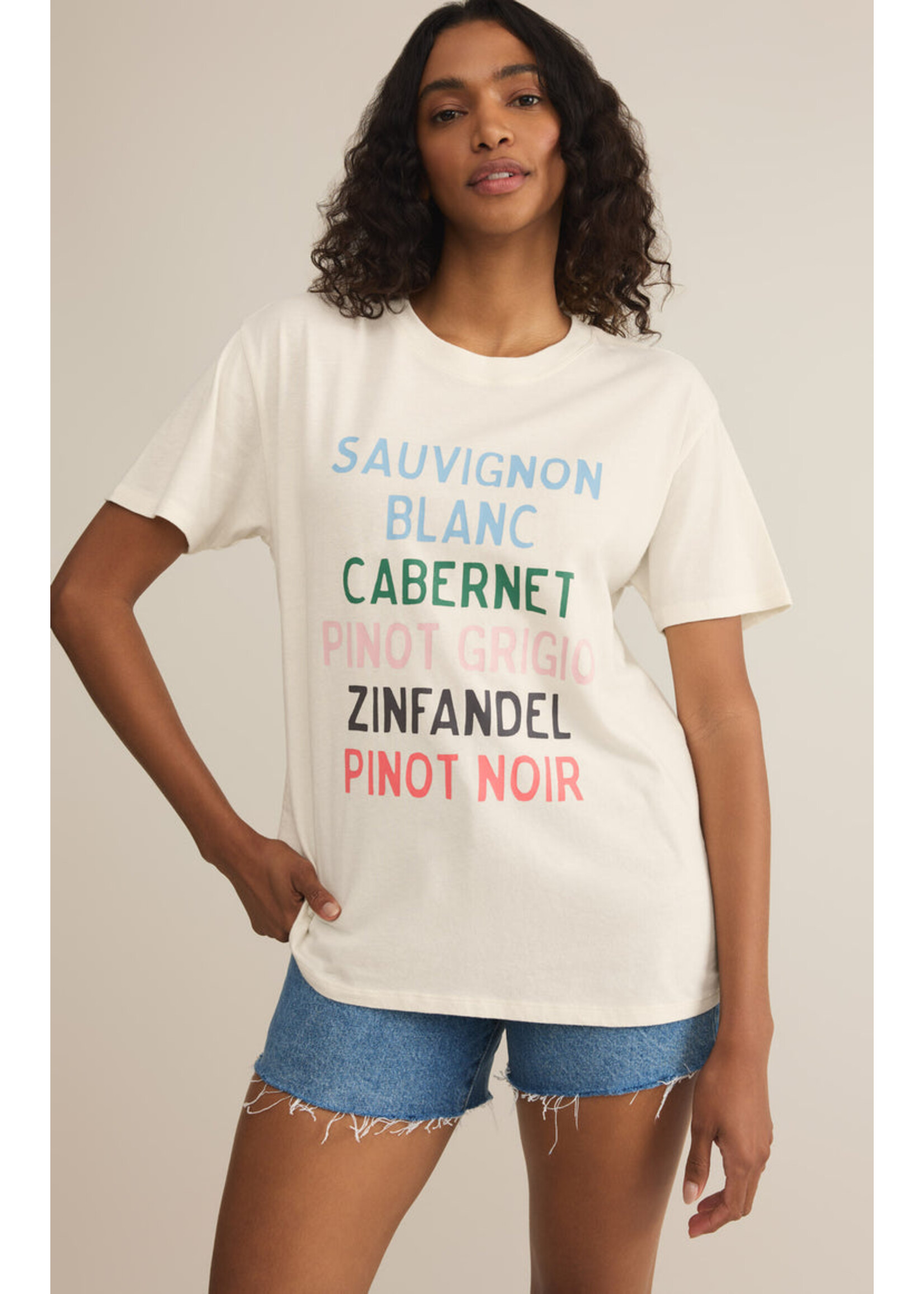 Z-Supply Z-Supply Vino Boyfriend Tee - Sea Salt