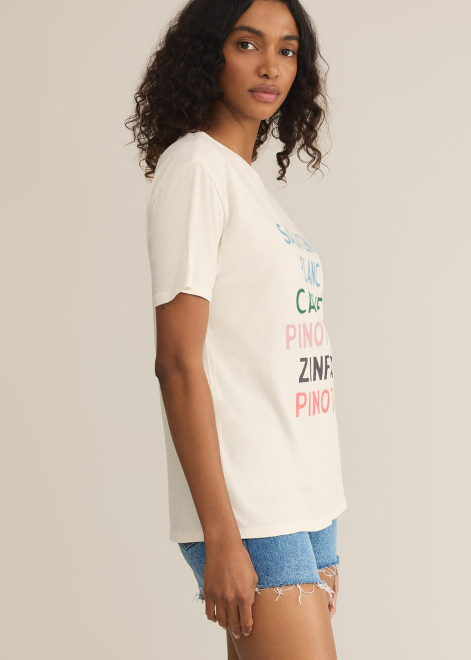 Z-Supply Z-Supply Vino Boyfriend Tee - Sea Salt