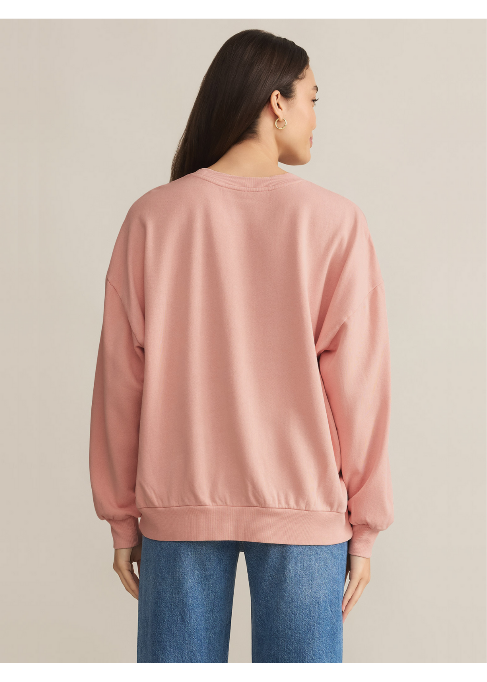 Z-Supply Z-Supply Sweat-Shirt Sauv Blanc Sunday - Pink Dream