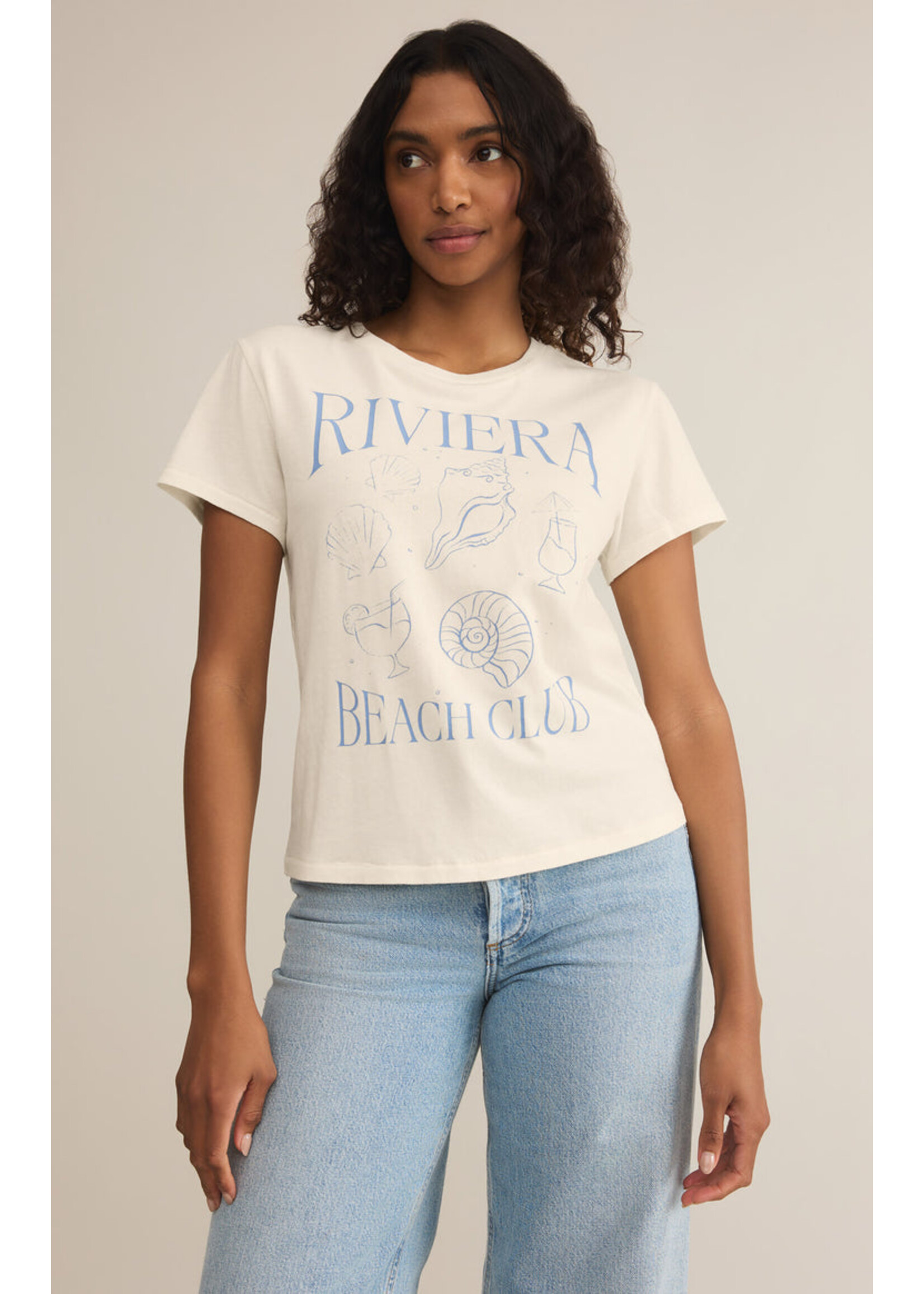 Z-Supply Z-Supply T-Shirt Touristique Riviera - Sea Salt