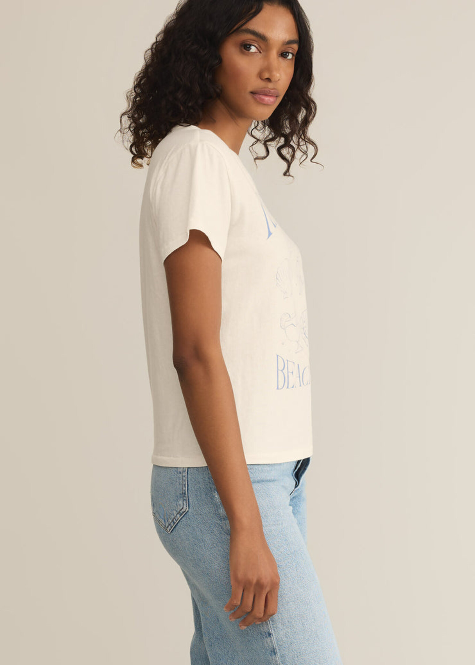 Z-Supply Z-Supply Riviera Tourist Tee - Sea Salt