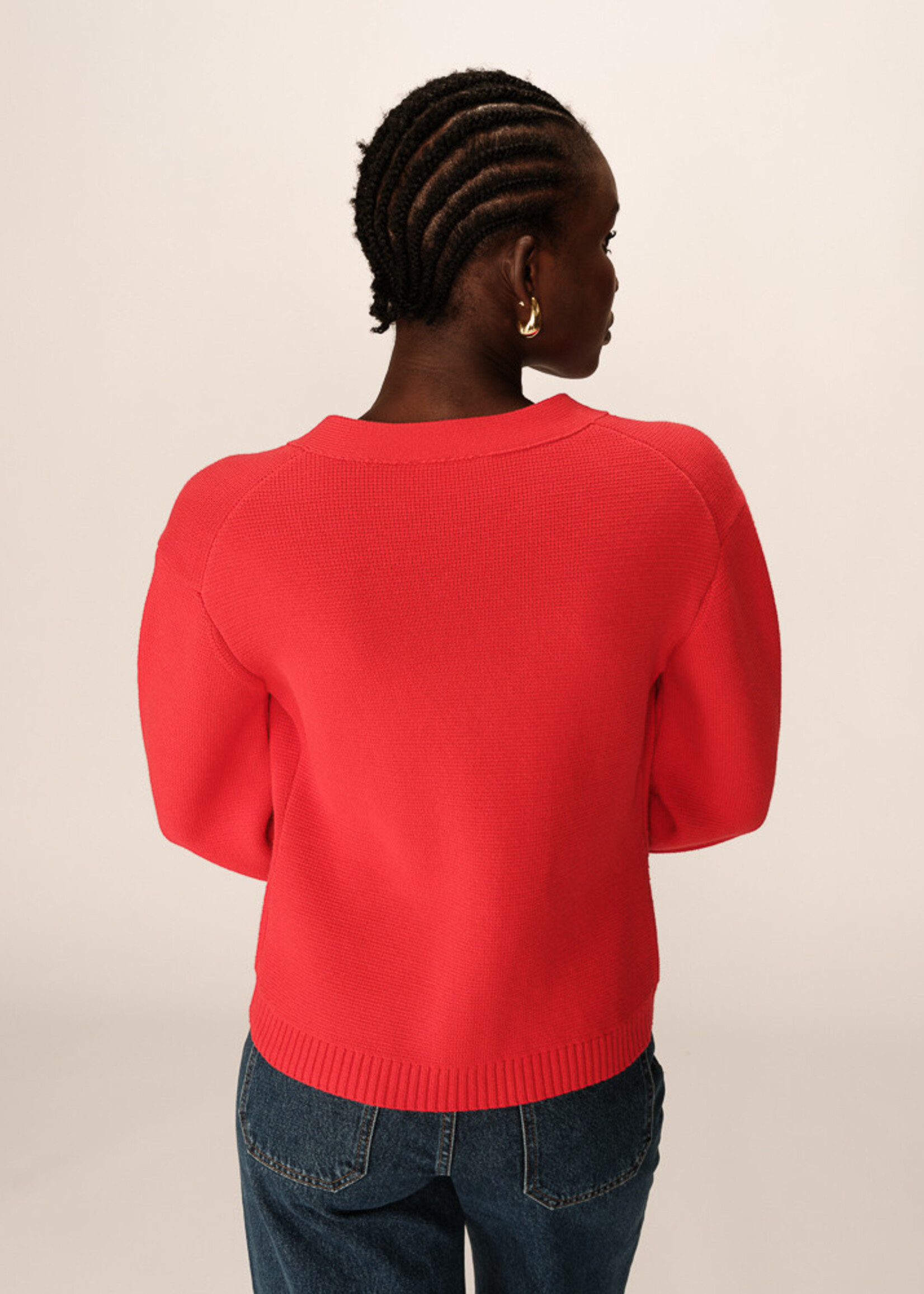 Grace and Mila Grace & Mila Paolino Cardigan - Red