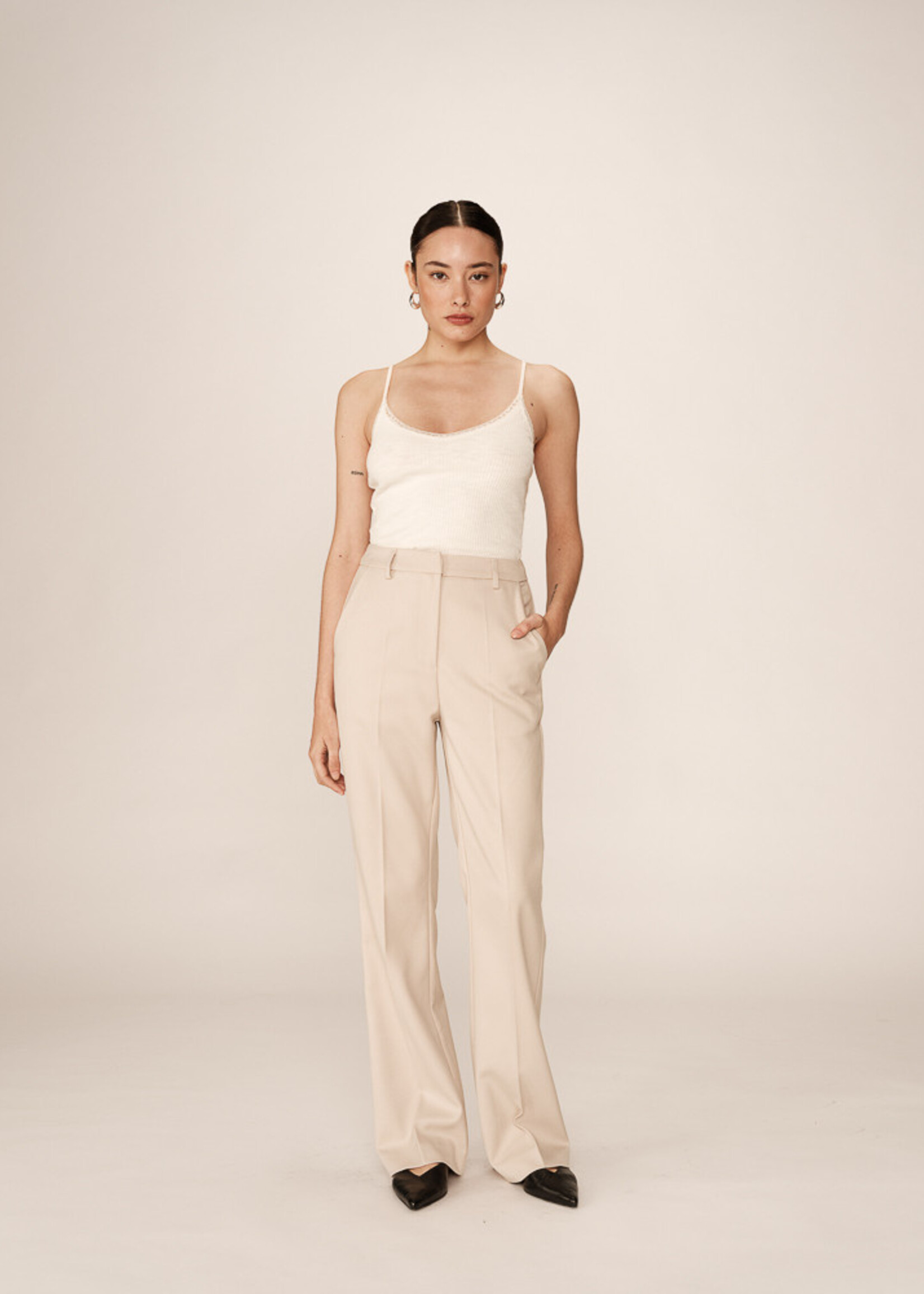 Grace and Mila Grace & Mila Pantalon People - Beige