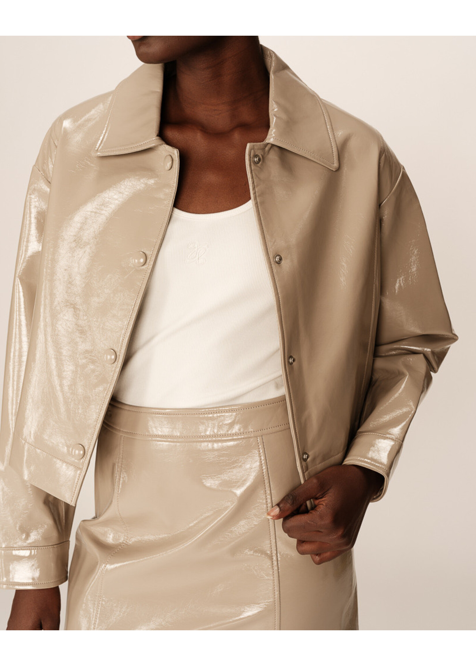 Grace and Mila Grace & Mila Manteau Poudre - Beige