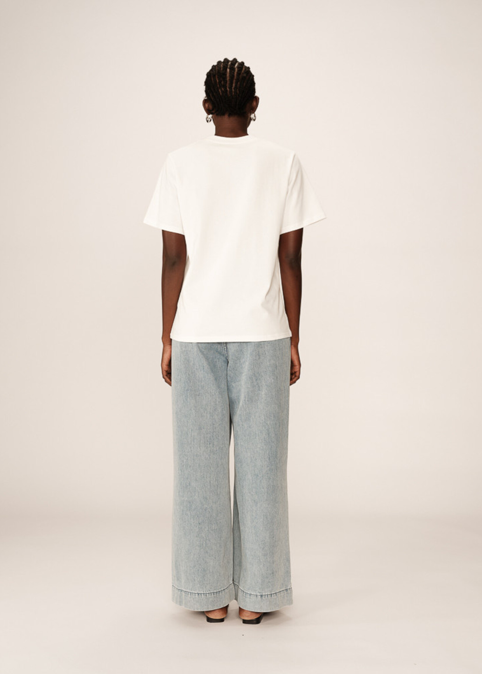 Grace and Mila Grace & Mila Prelude T-Shirt - Ecru