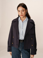 Grace and Mila Grace & Mila Printemps Trench - Marine
