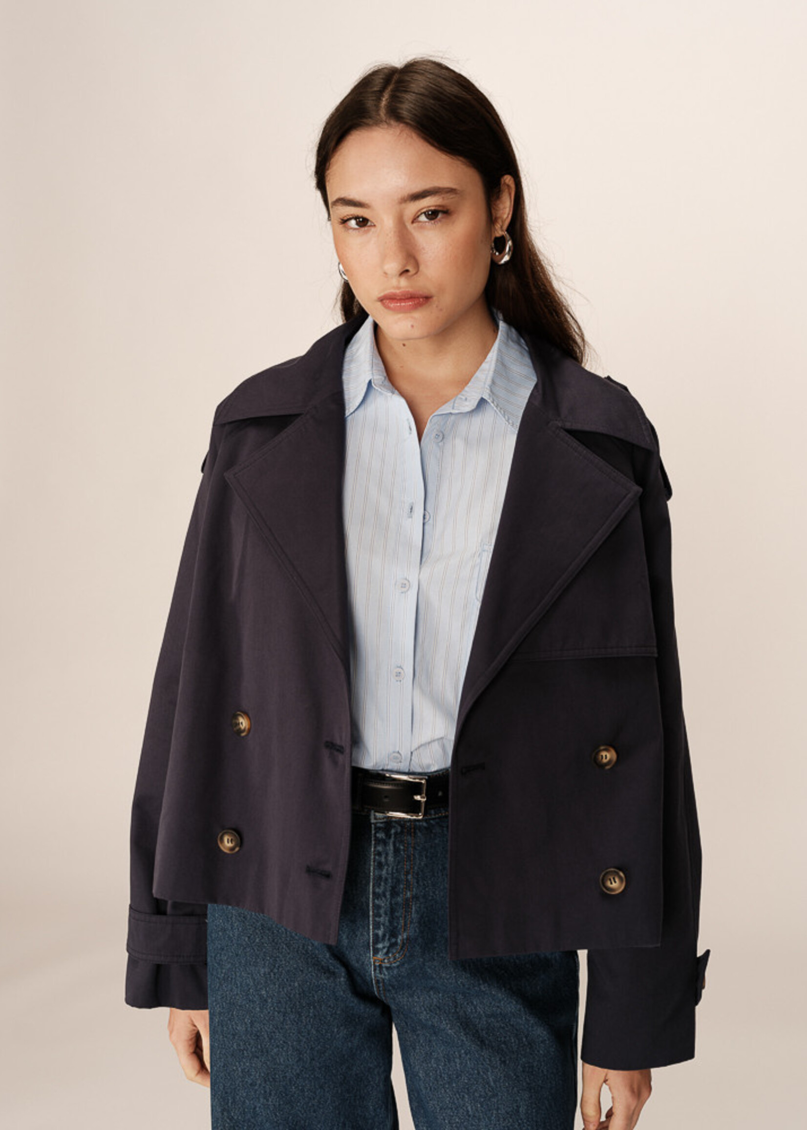 Grace and Mila Grace & Mila Trench Printemps - Marine