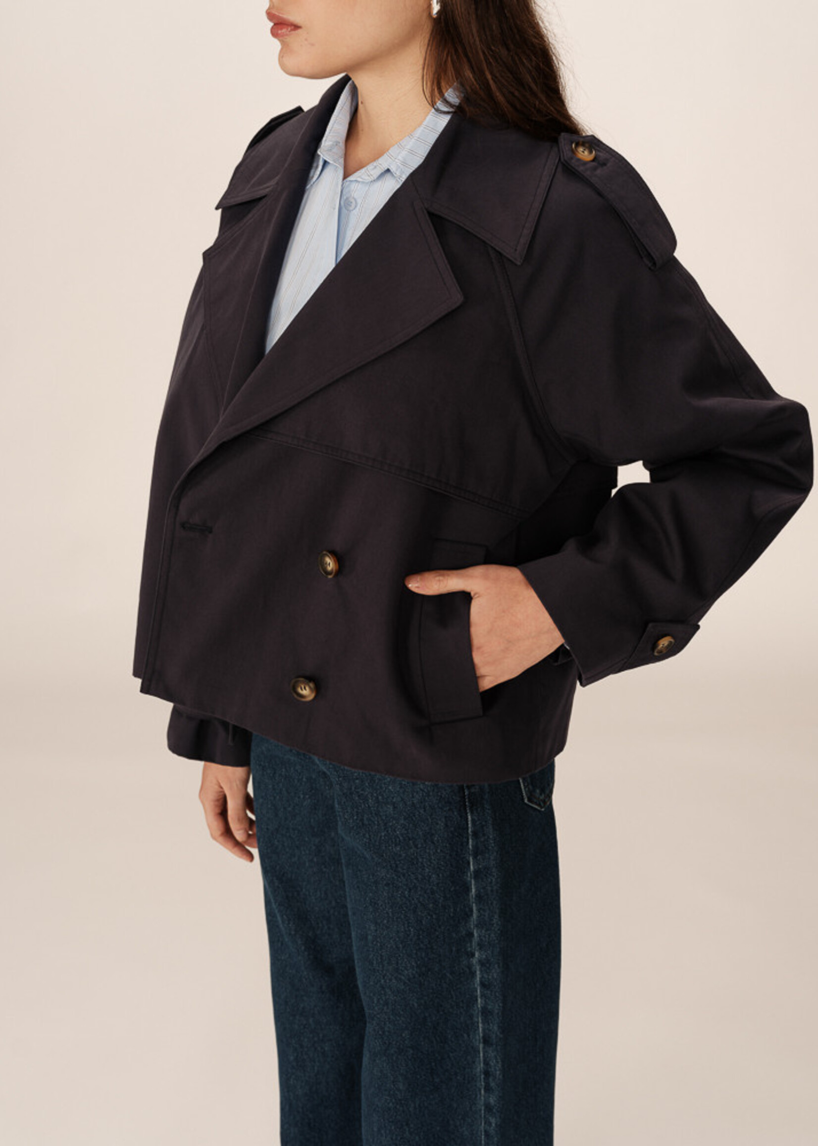Grace and Mila Grace & Mila Trench Printemps - Marine