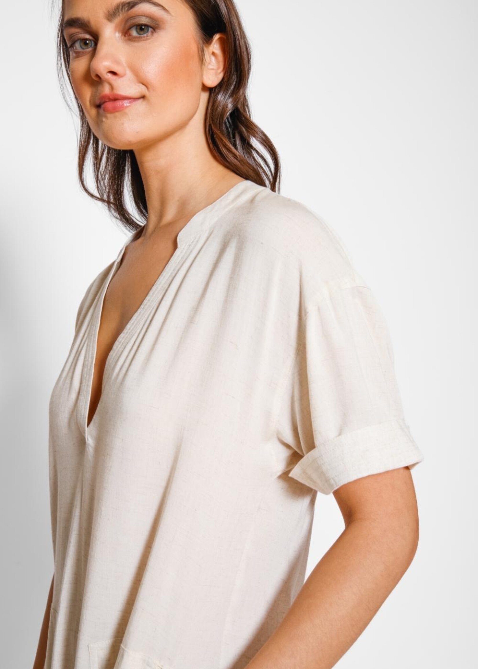 Koy Resort Koy Resort Capri Travel Dress - Raw