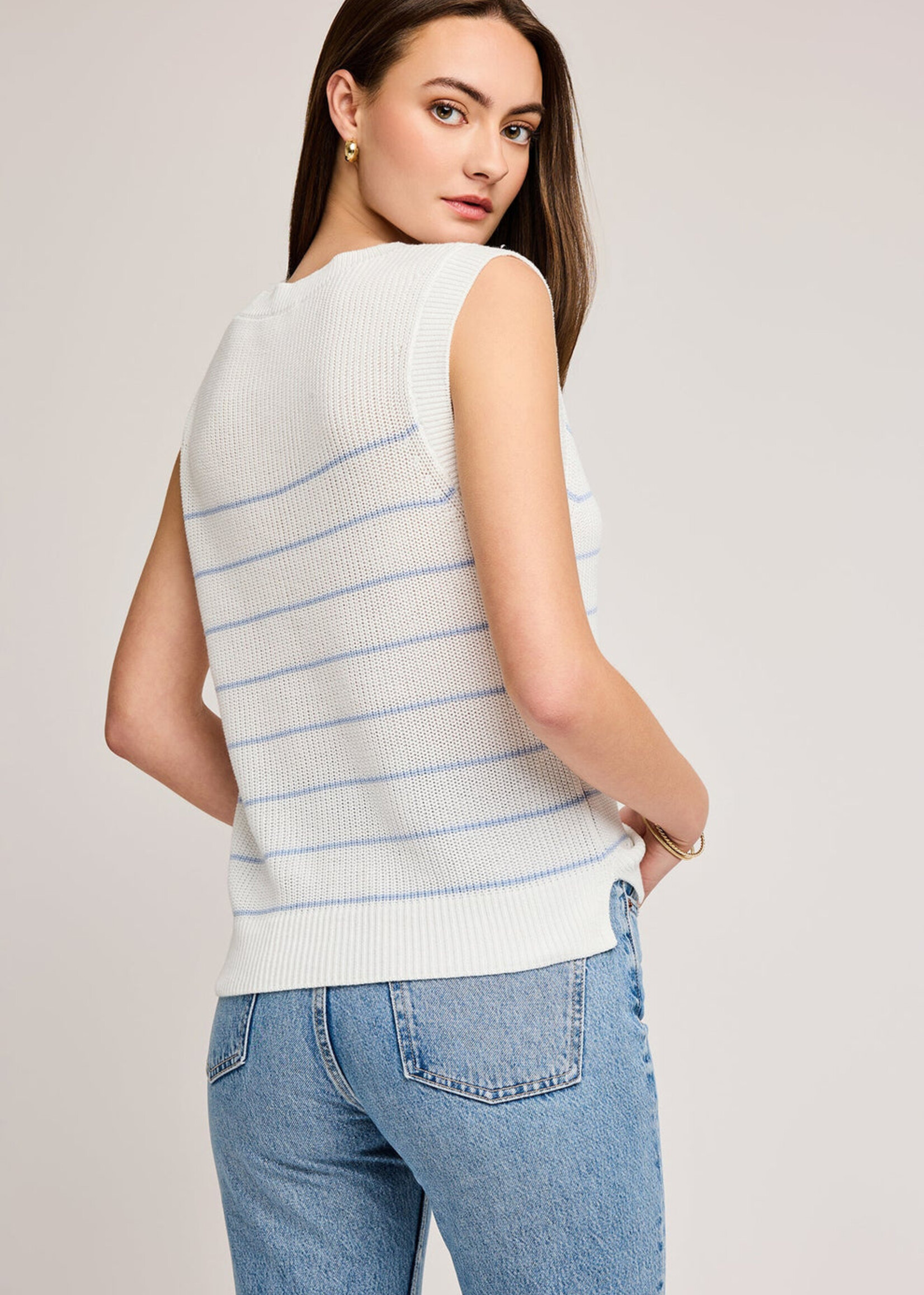 Gentle Fawn Gilet En Tricot Tanner - Rayures Niagara