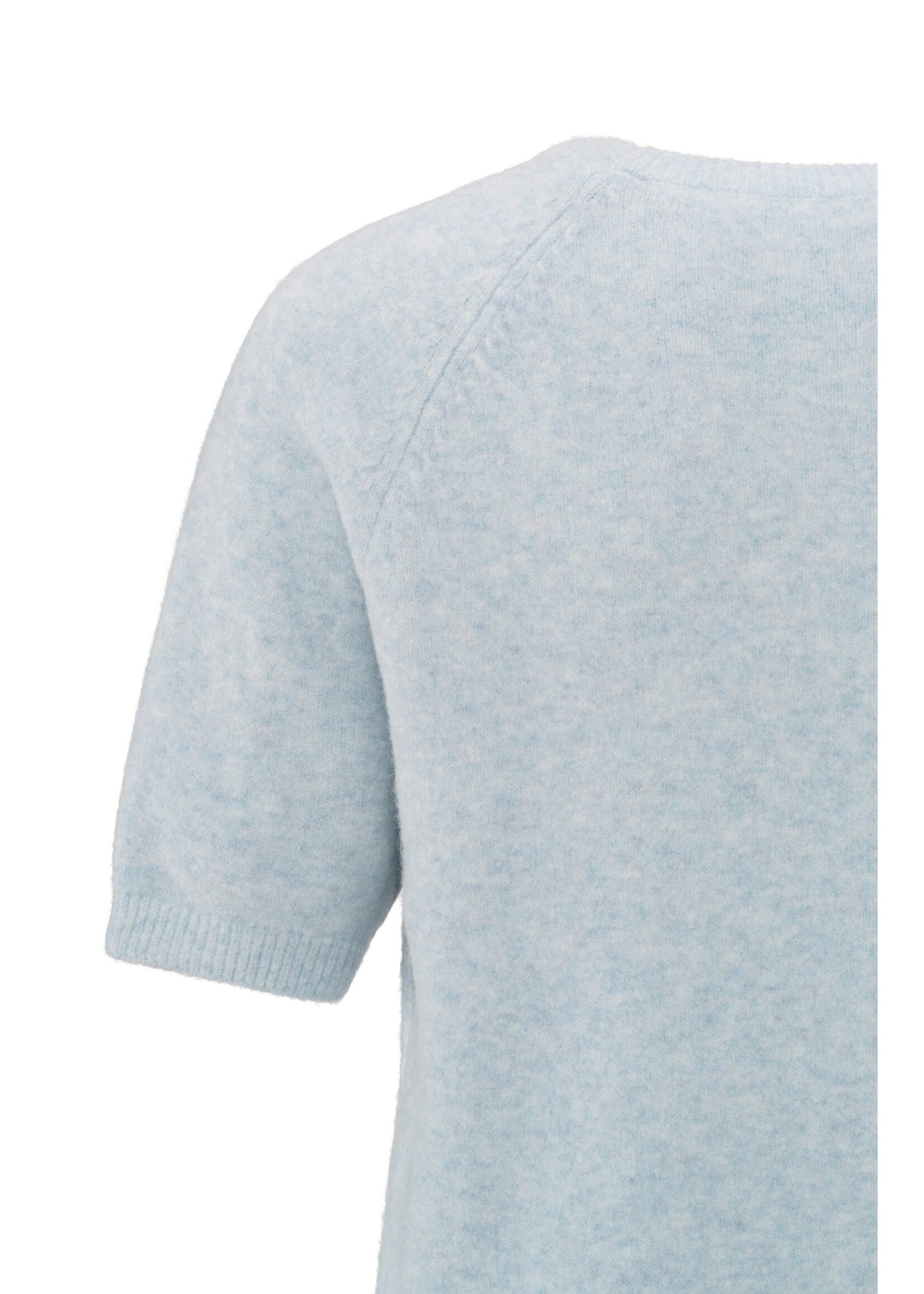 Yaya Women YAYA Raglan Short Sleeve Sweater - Dawn Blue