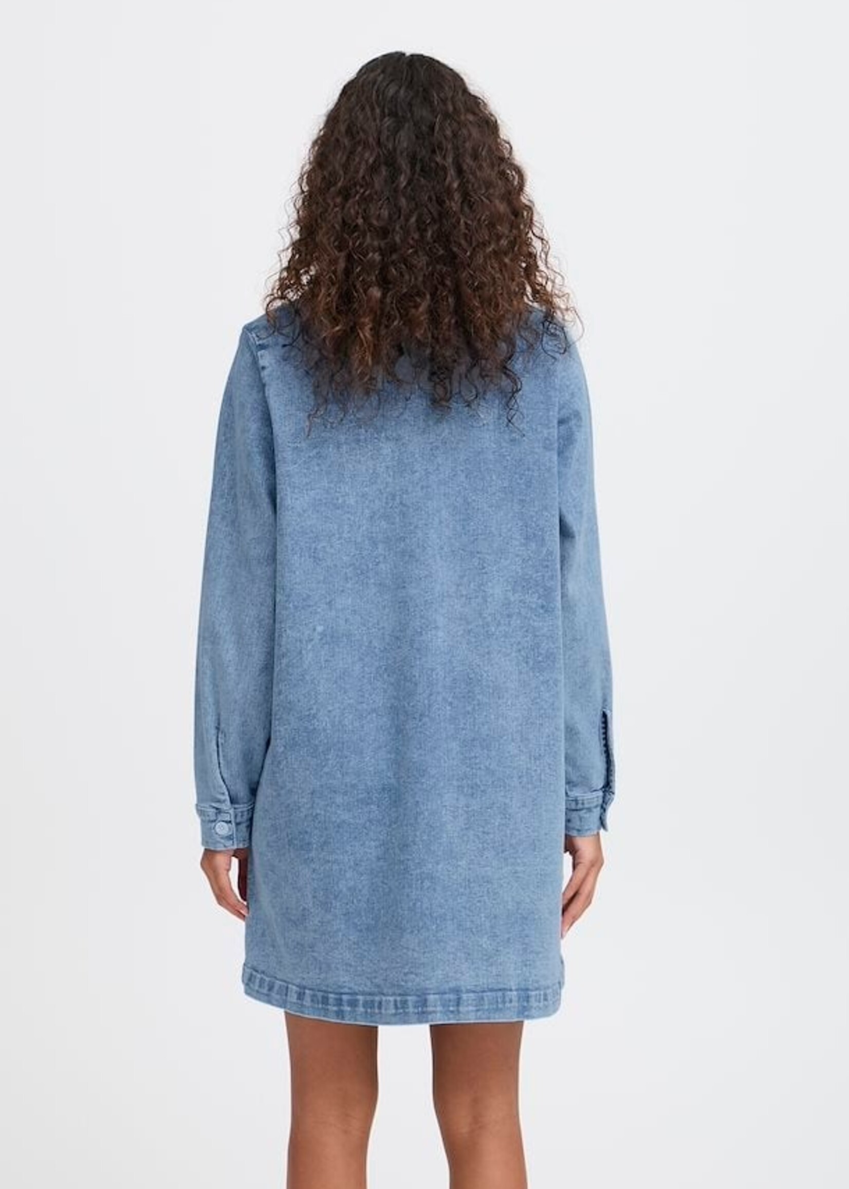 ICHI ICHI Robe En Jean IHBonnies - Bleu Clair Délavé