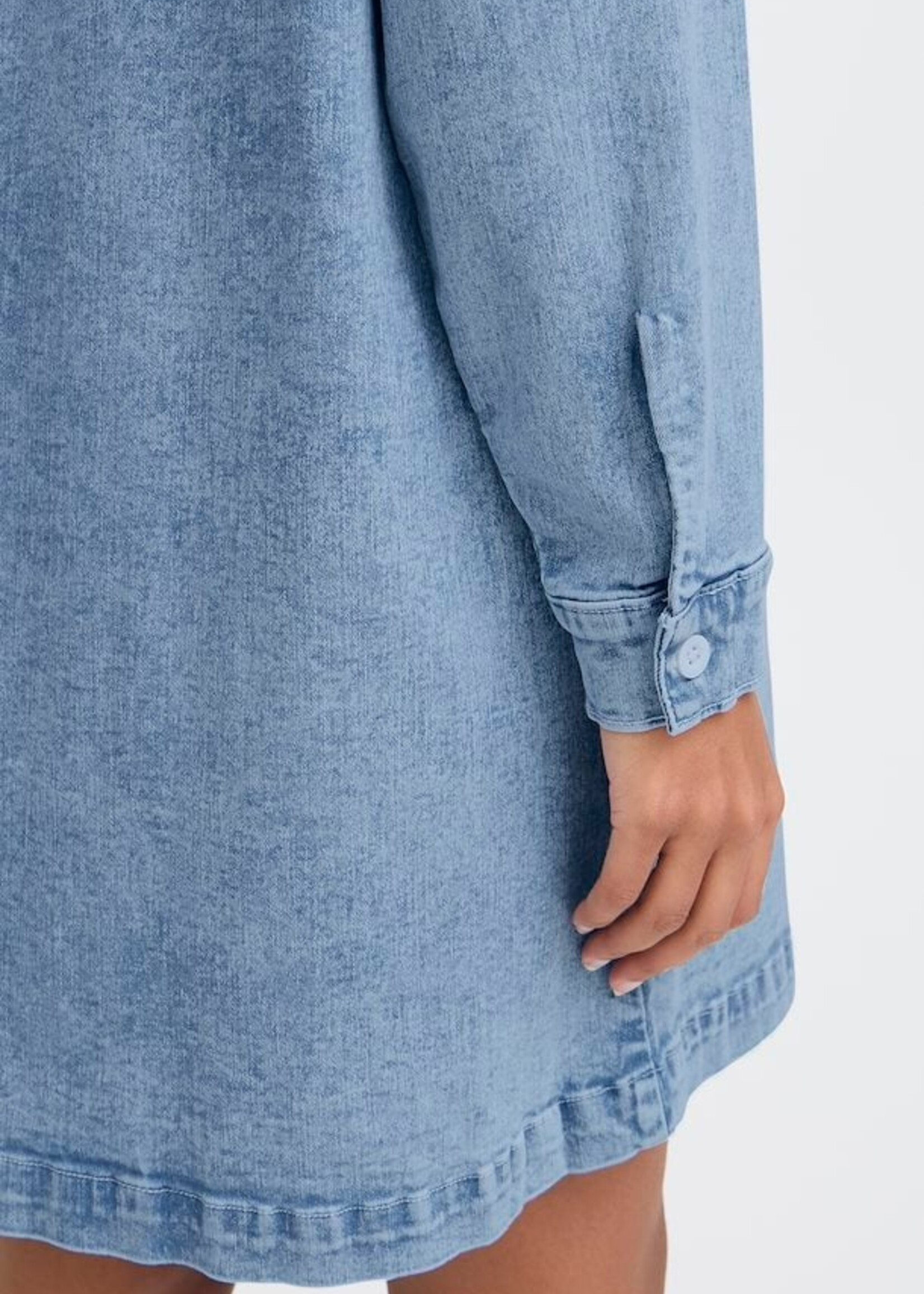ICHI ICHI Robe En Jean IHBonnies - Bleu Clair Délavé