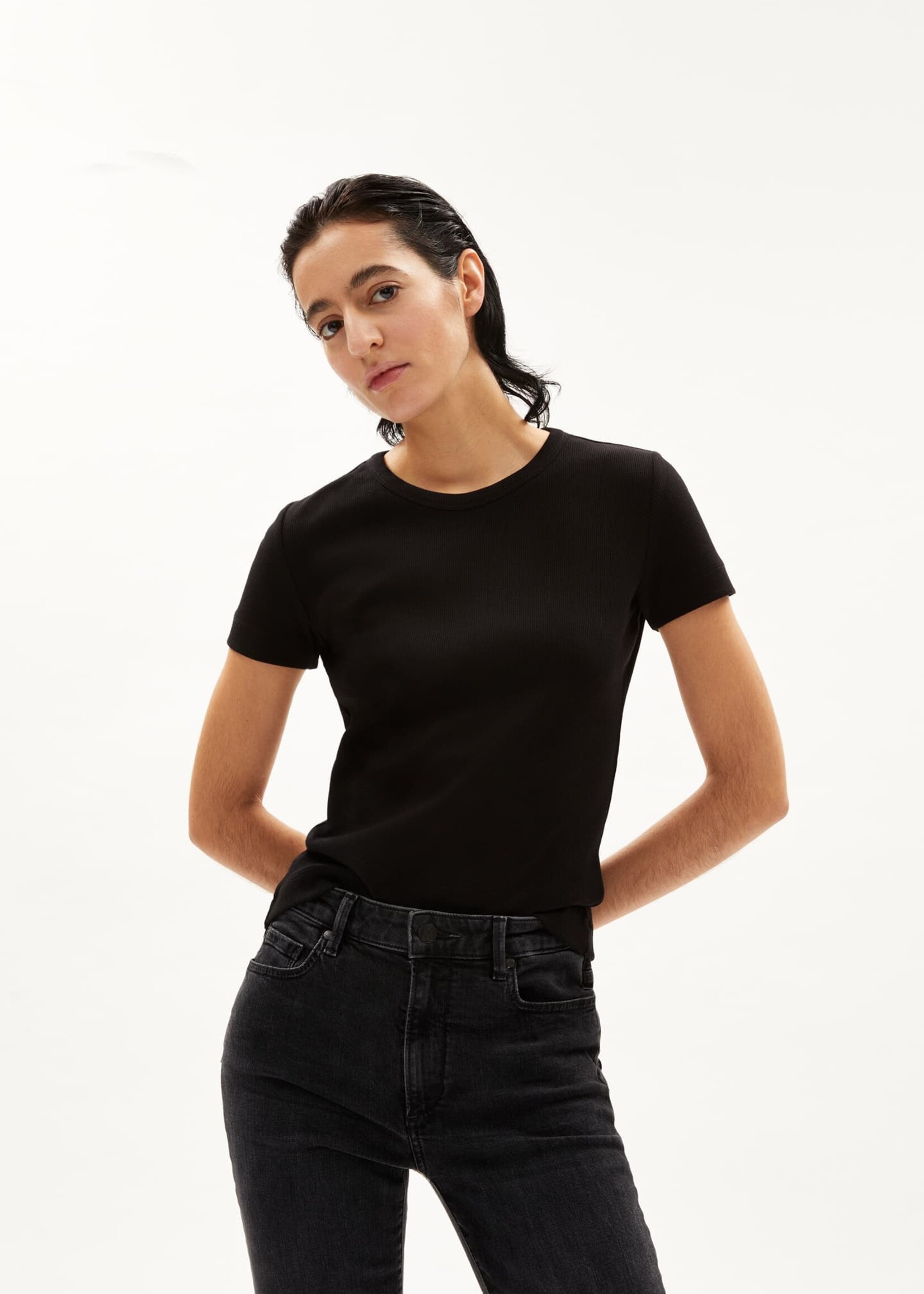 Armedangels Armedangels T-Shirt Kardaa - Noir