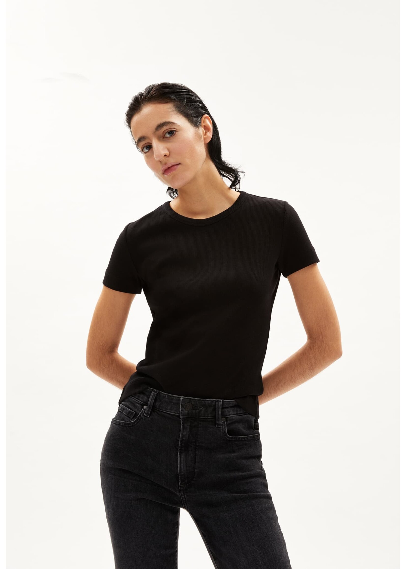 Armedangels Armedangels Kardaa T-Shirt -  Black